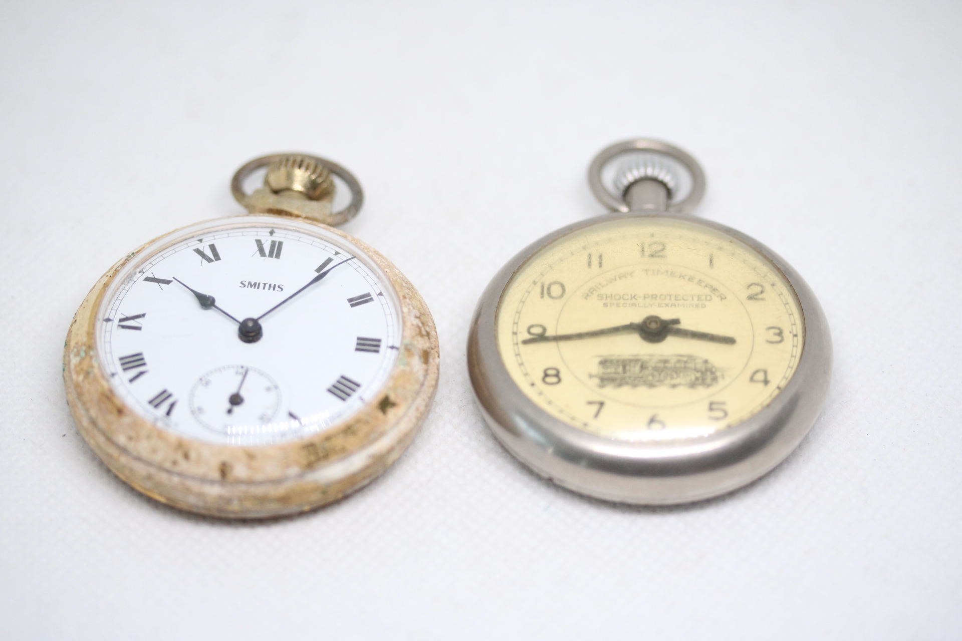 Railway time keeper pocket watch & Smiths pocket watch