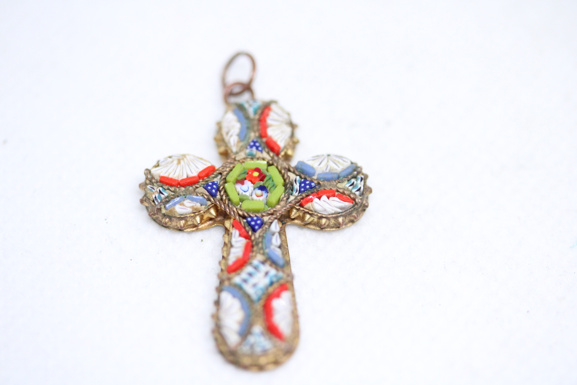 Micro mosaic cross
