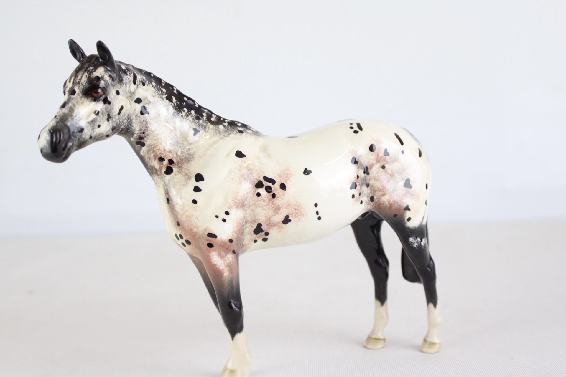 Beswick England Ceramic Appaloosa Stallion Figurine Model 1772