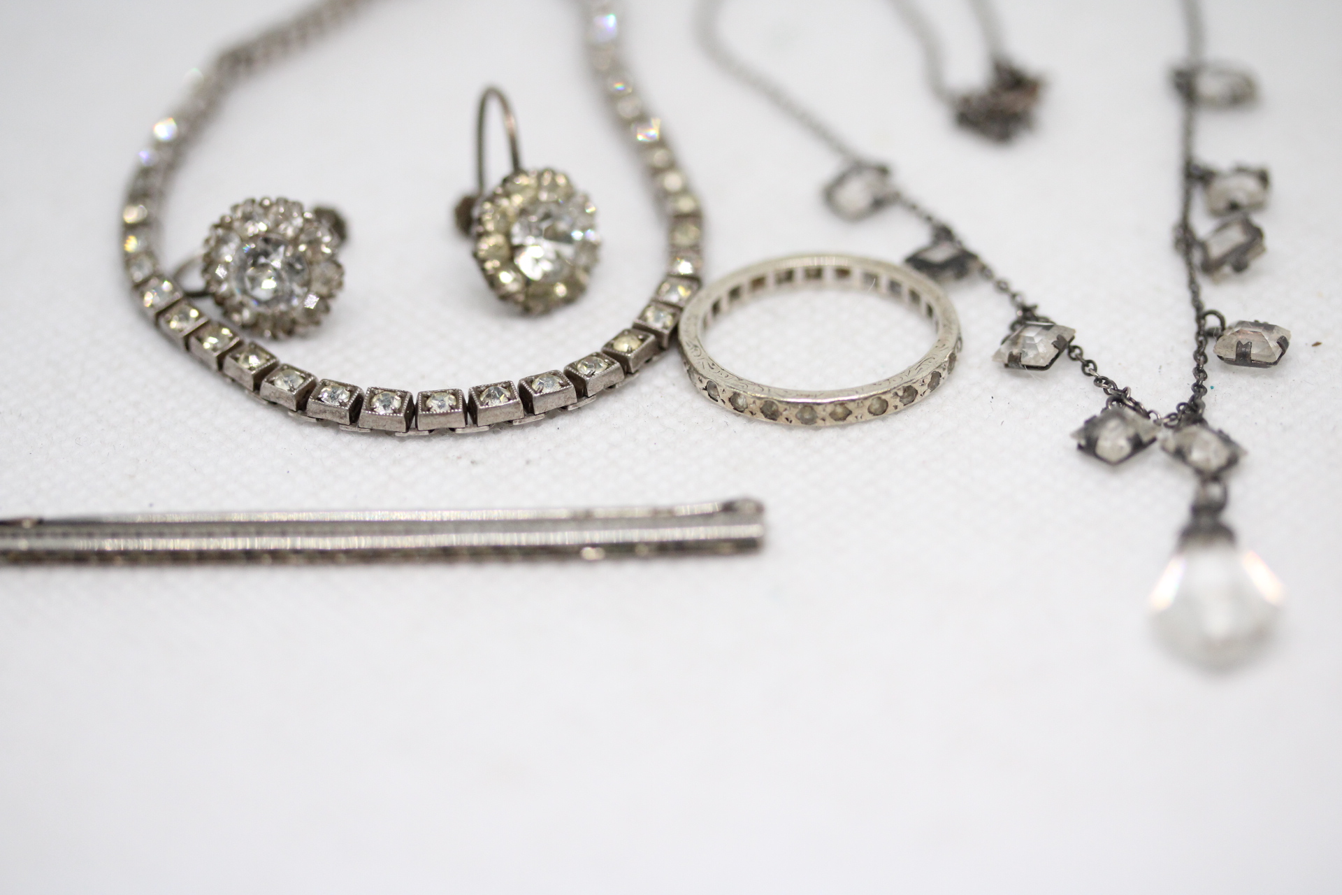 Collection of silver jewellery