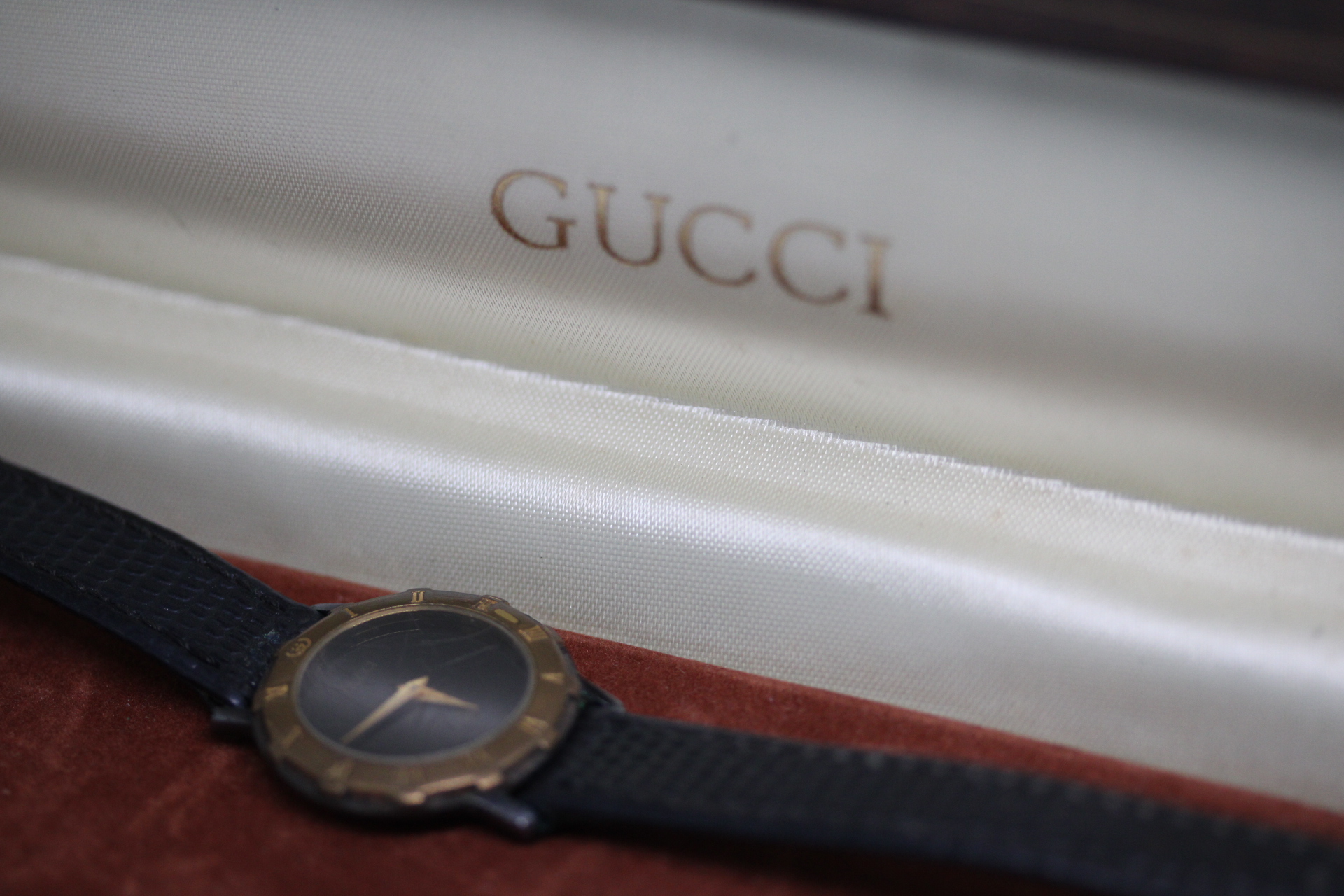 Ladies Swiss Made Quartz Watch in Box.