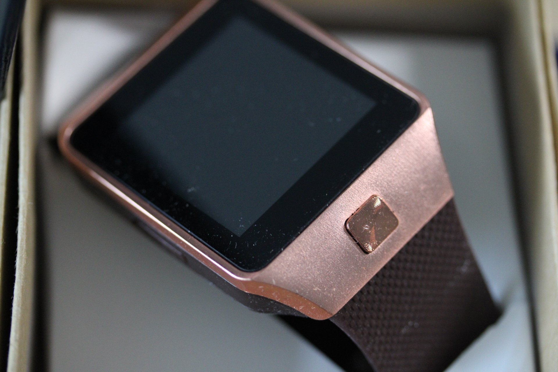 Gents Smart Watch with Camera in Box.