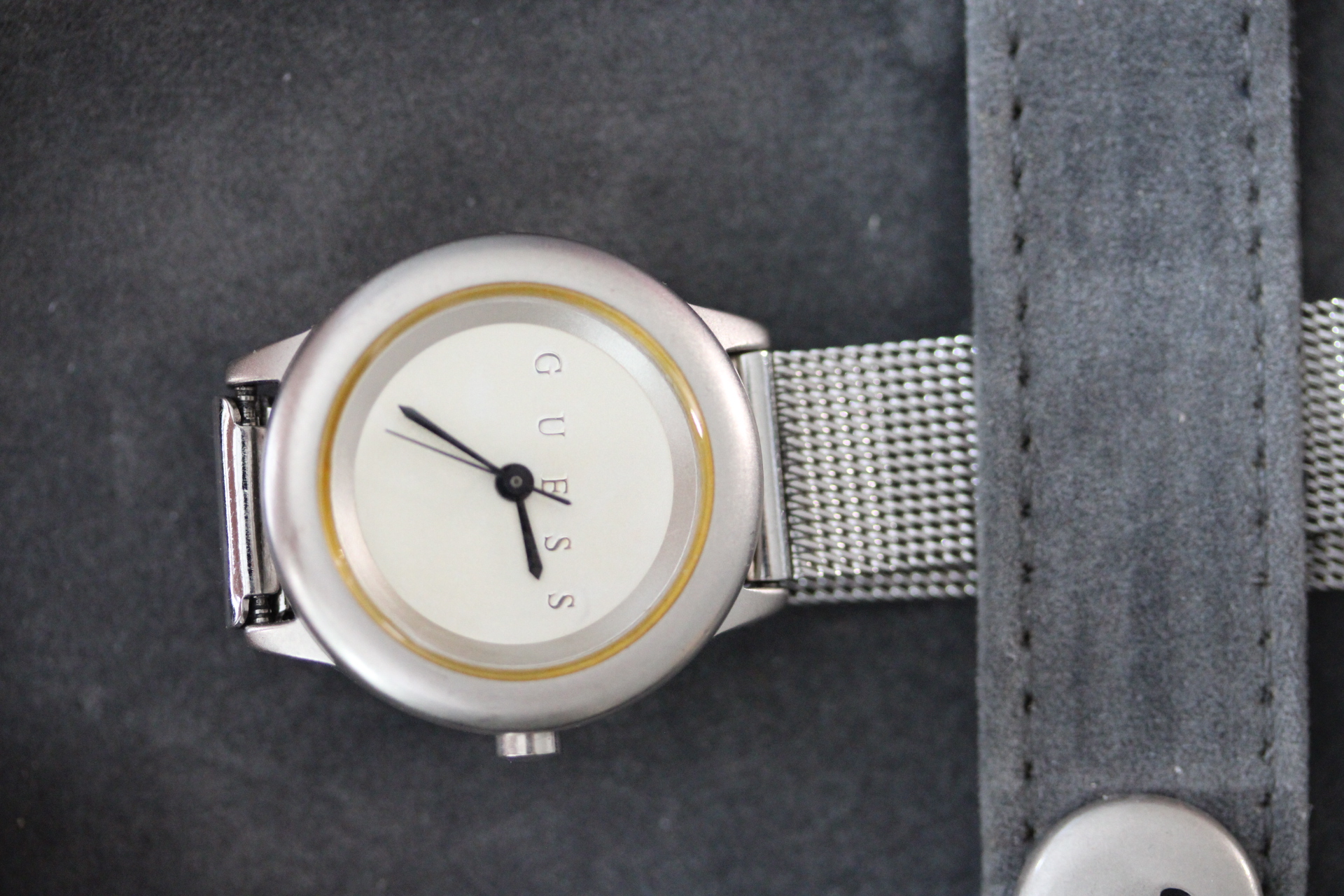 Ladies Guess Watch in Pouch with Booklet.