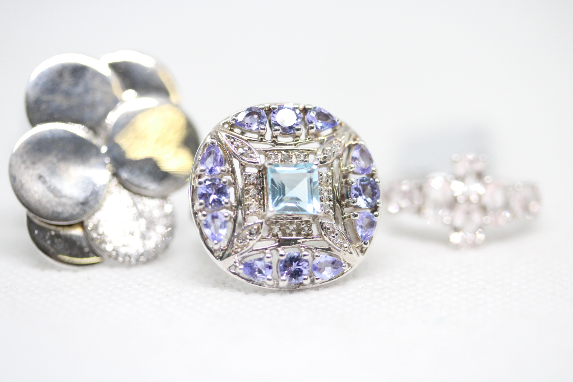 3x 925 Silver rings - new with tags