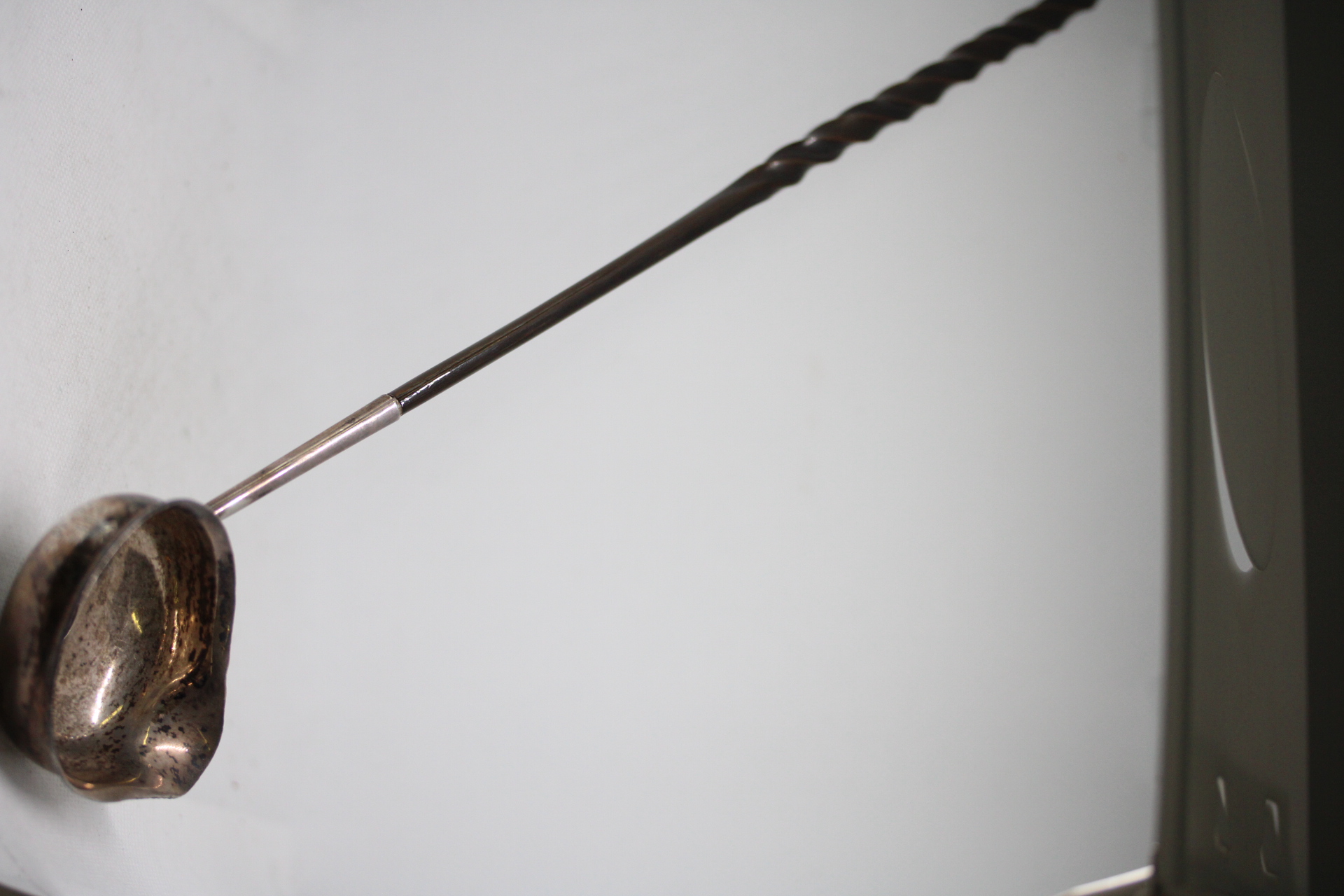 18th century Georgian toddy ladle