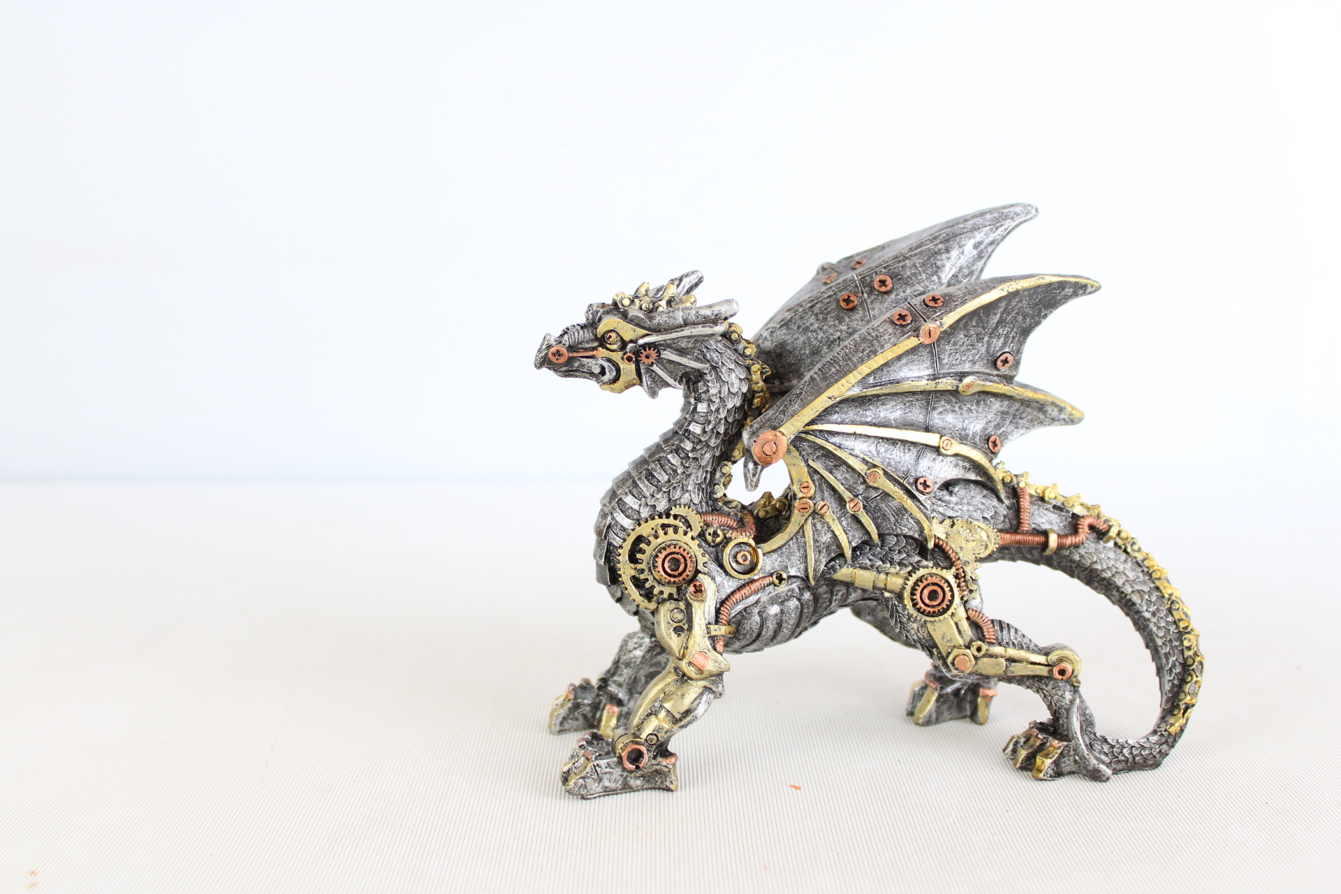 Steampunk style dragon