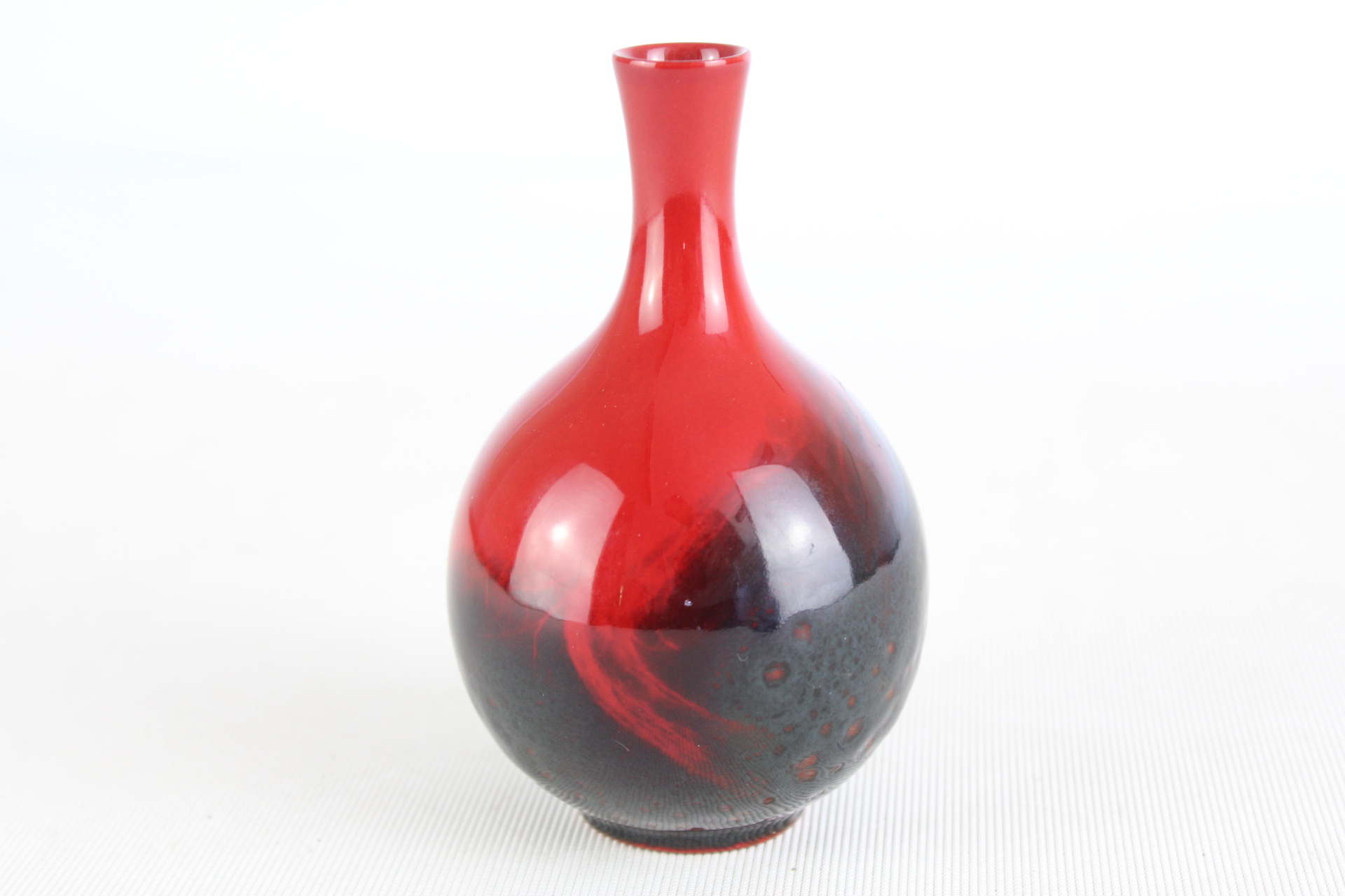 Royal Doulton flambe vase 1606