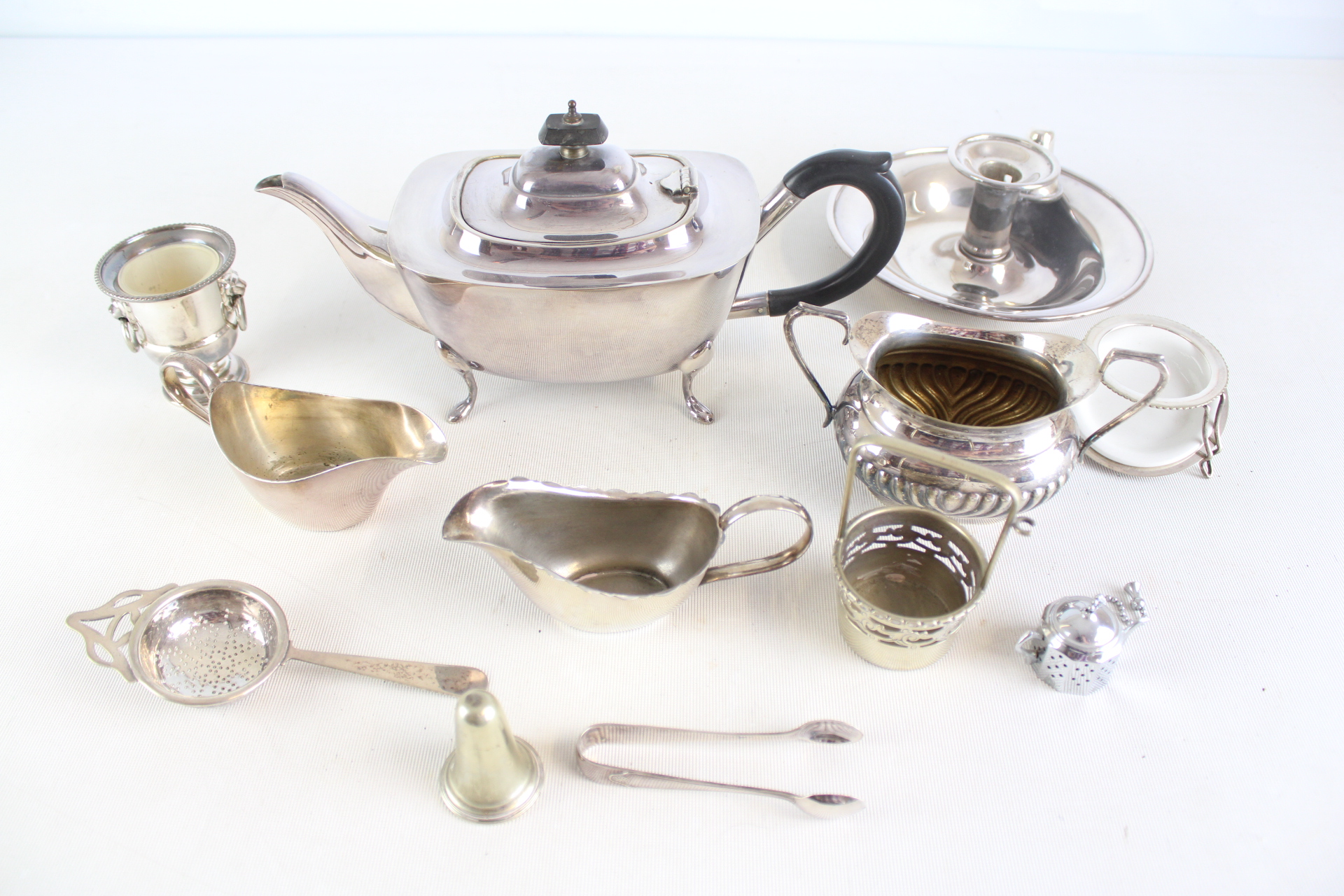 Collection of silver plated ware