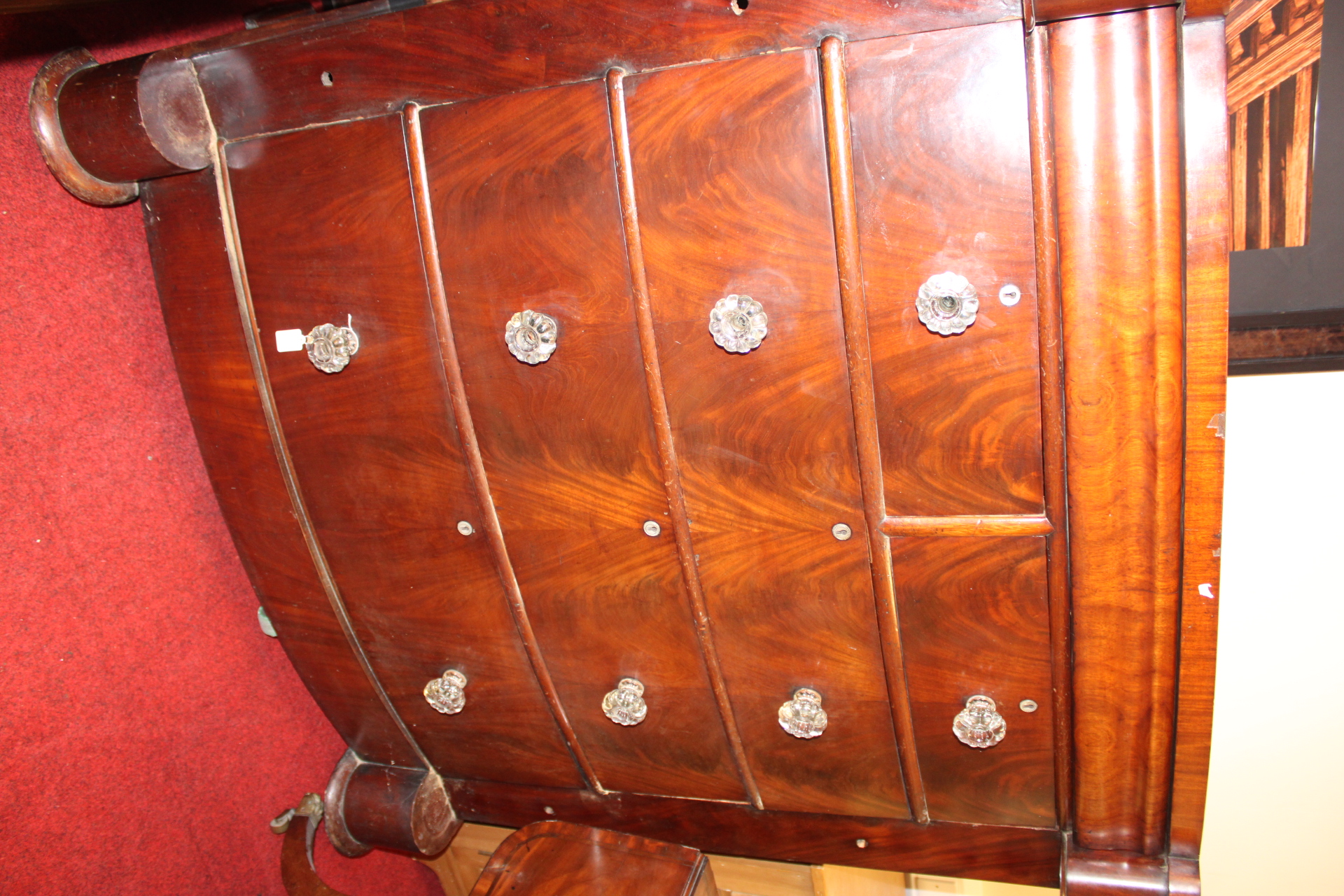 American Empire Mahogany Chest of Drawers