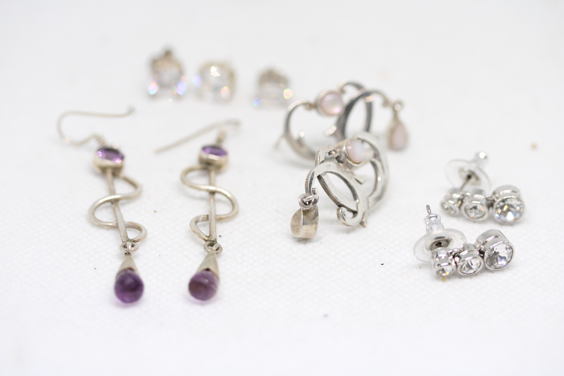 Collection of silver jewellery