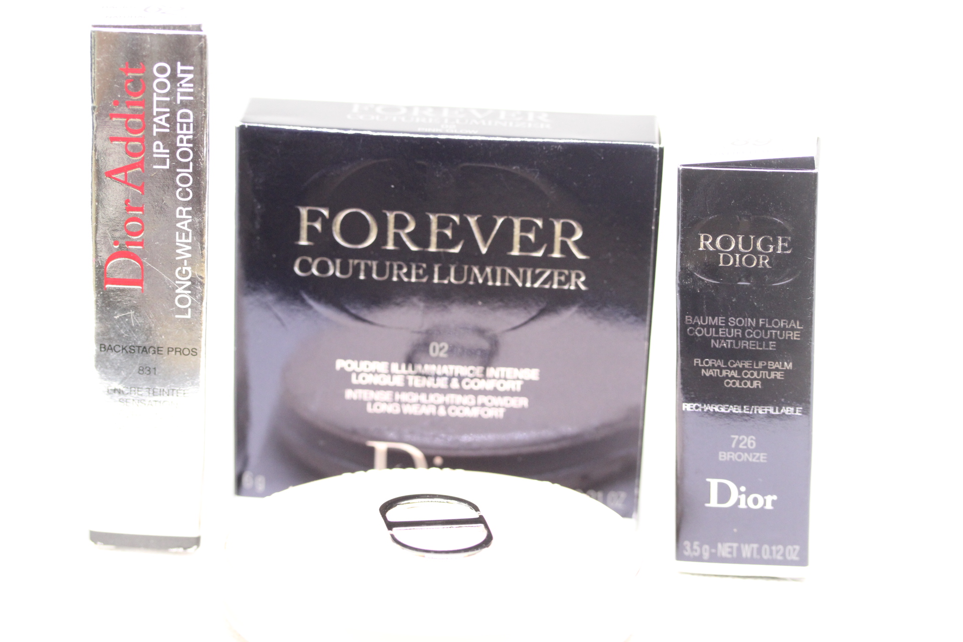 Collection of Dior products