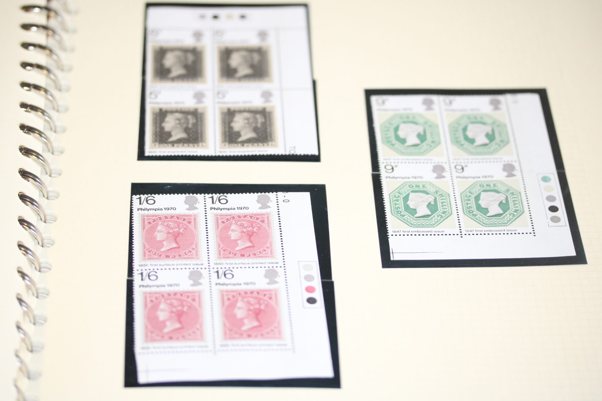 British stamp album - not full