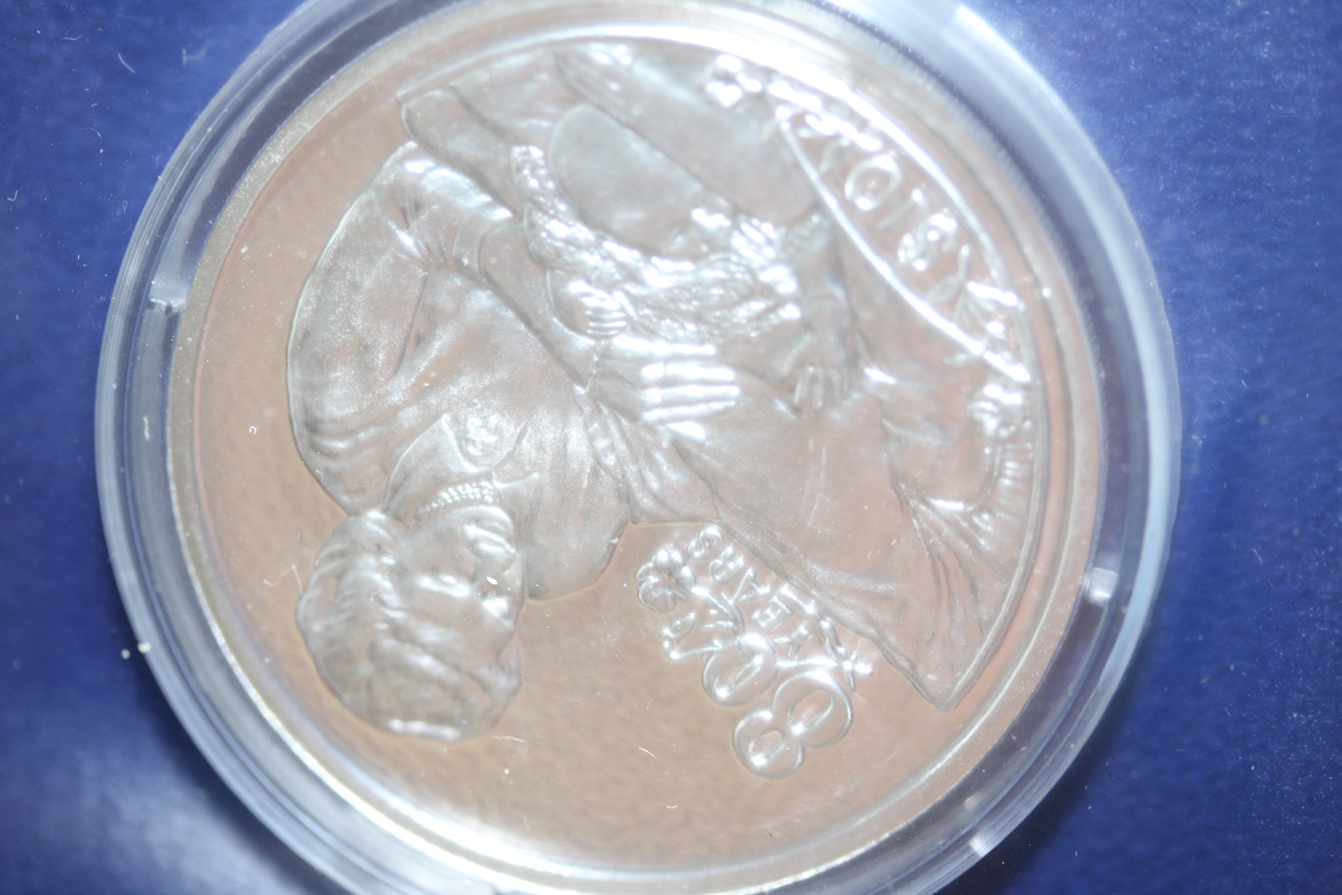 The Birth of prince Charles silver proof coin 925 Weight 28.28g with coa
