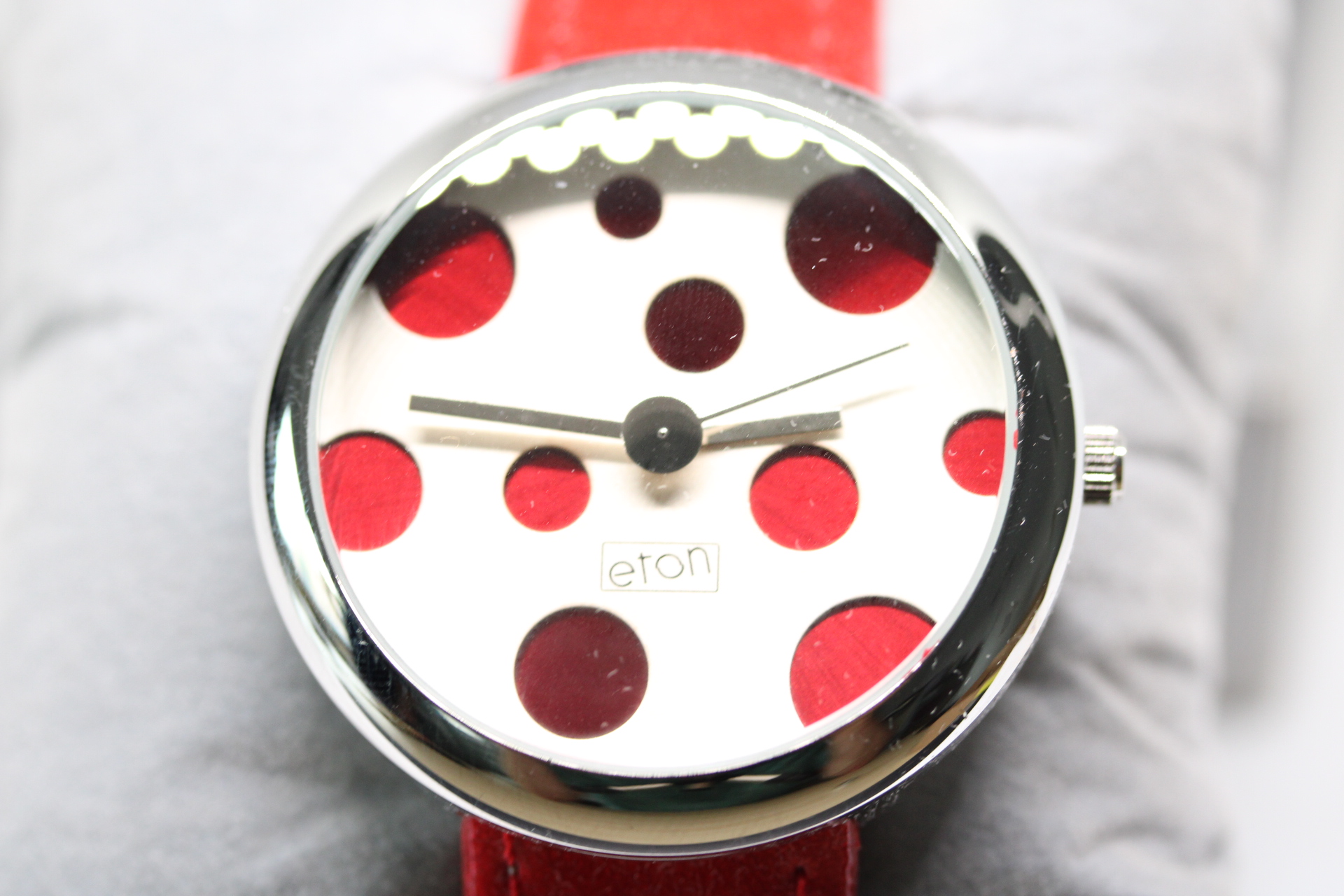 Ladies Eton Large Watch in Box with Card.