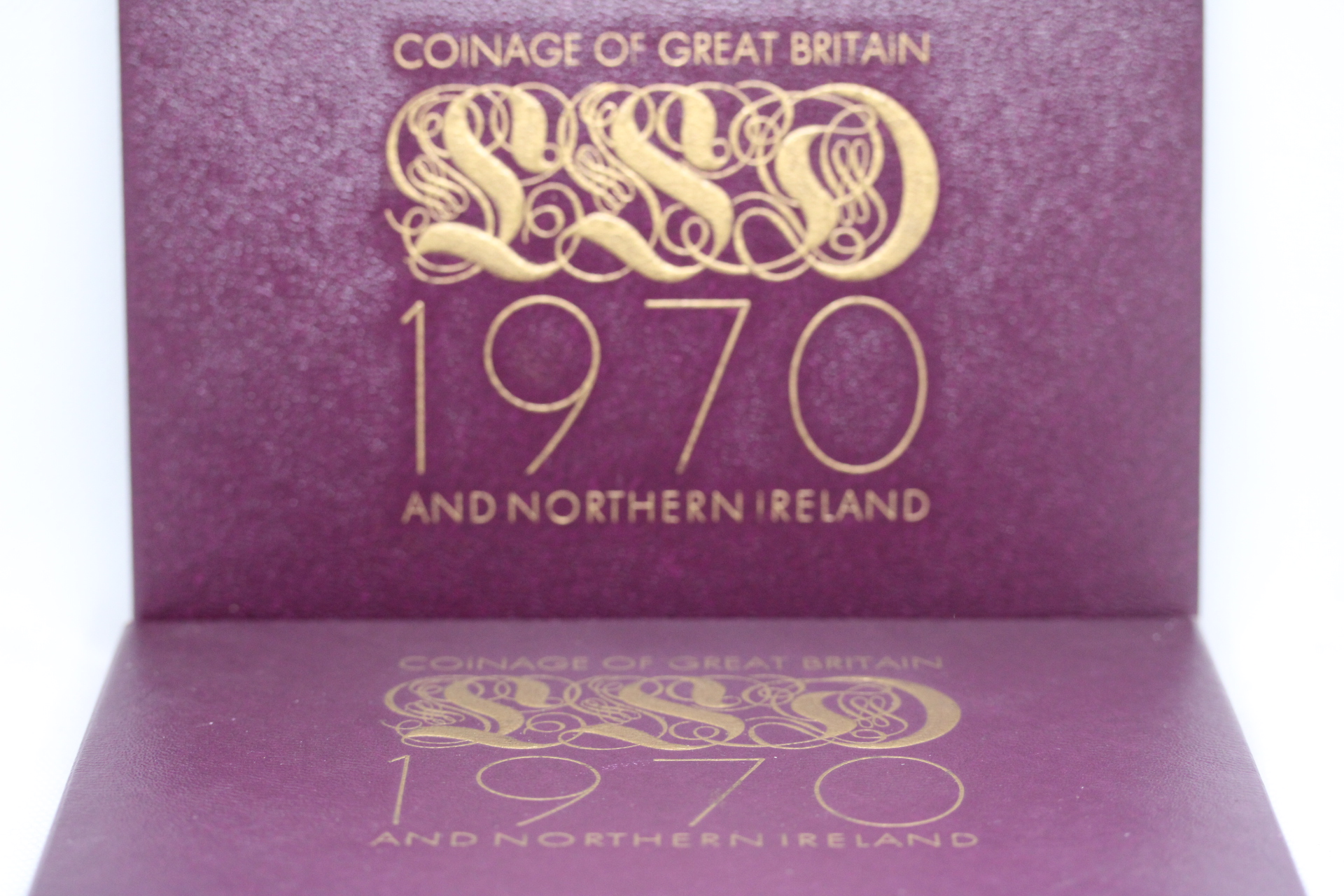 The decimal coinage of Great Britain & Northern Island 1970 x2