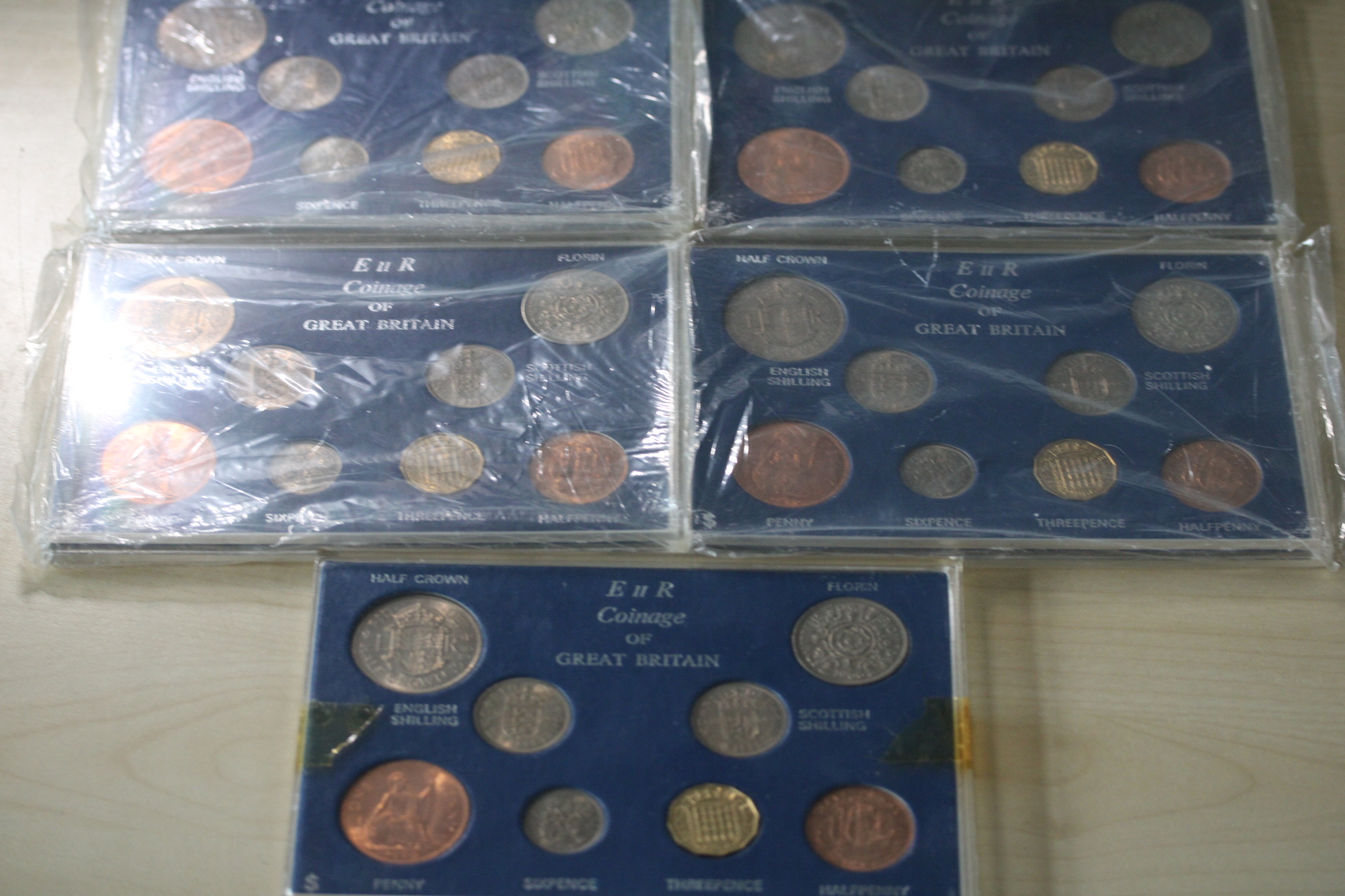 Coinage of Great Britain x5