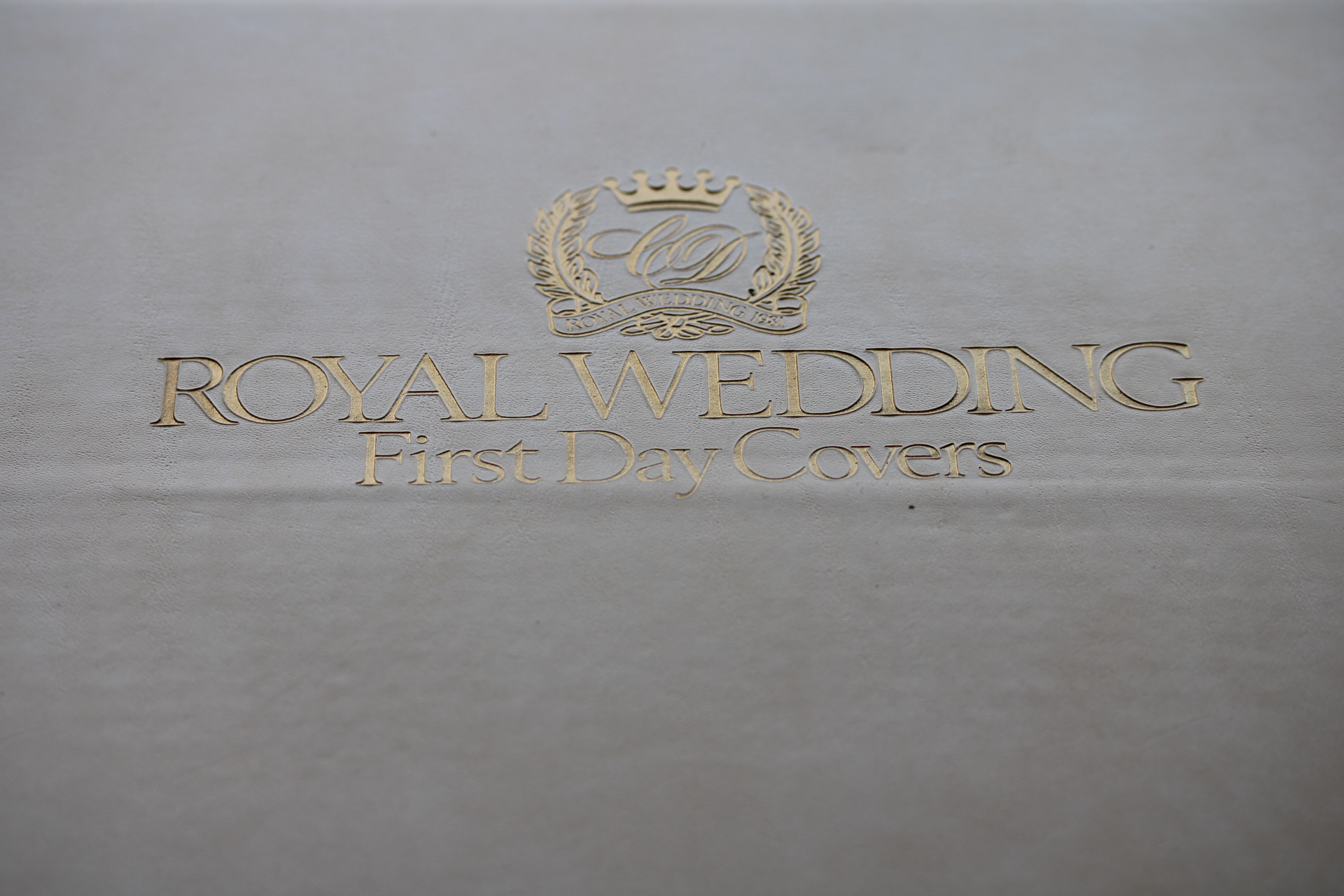 Very large album of Royal Wedding first day covers