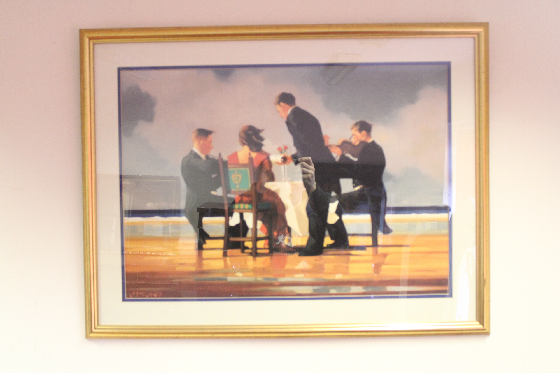 Jack Vettriano, Elegy for a Dead Admiral, Framed Print