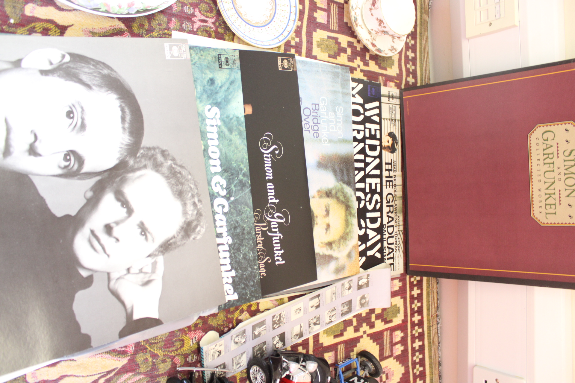 A Collection of Simon and Garfunkel Japanese Vinyl LP Pressings and Collected Works Box Set