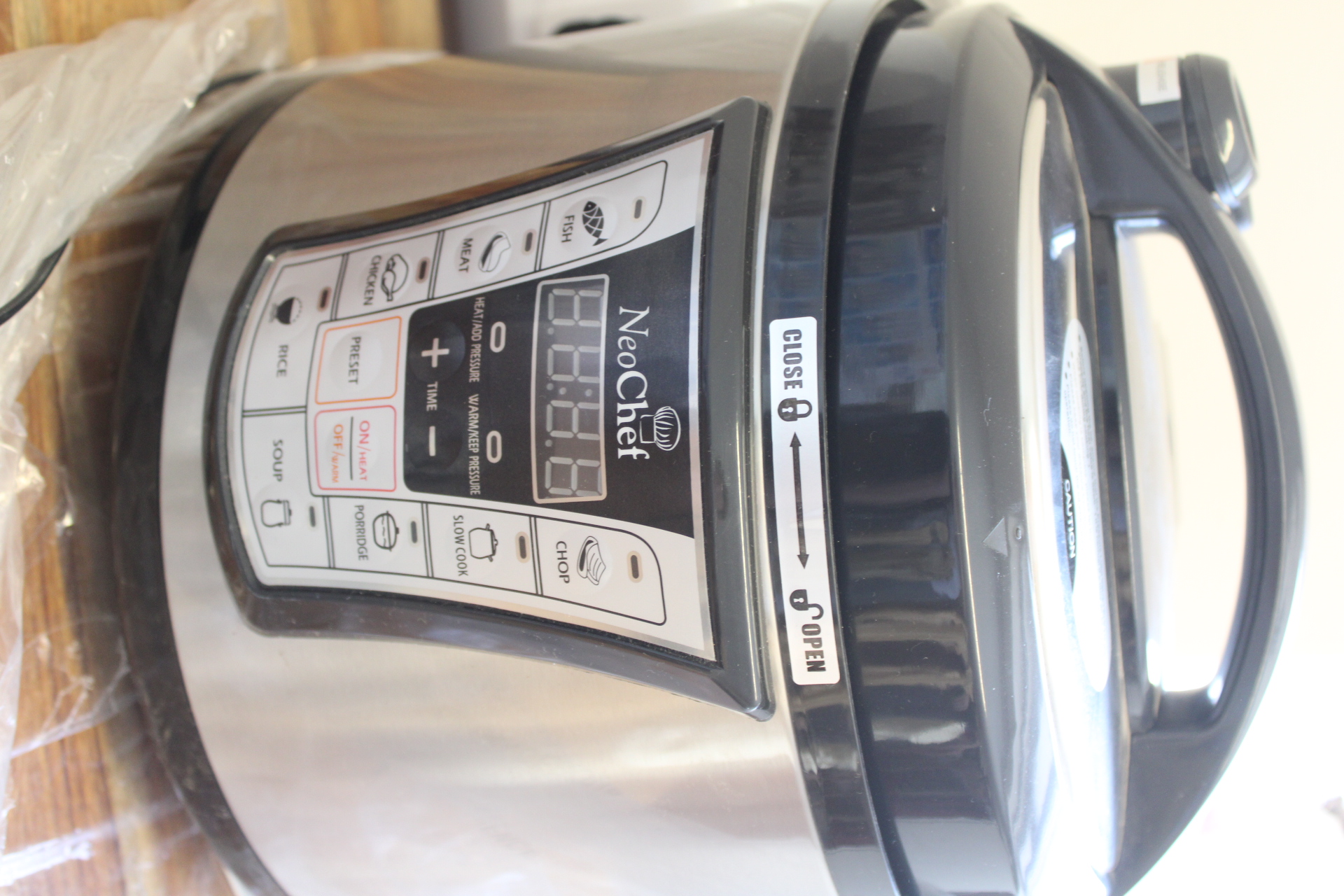 NeoChef Stainless Steel Electric Multi-Function Pressure Cooker