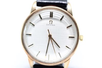 Omega 9kt Yellow Gold Manual Wind Wristwatch Reference BL 131 5408. An Omega manual wind dress 