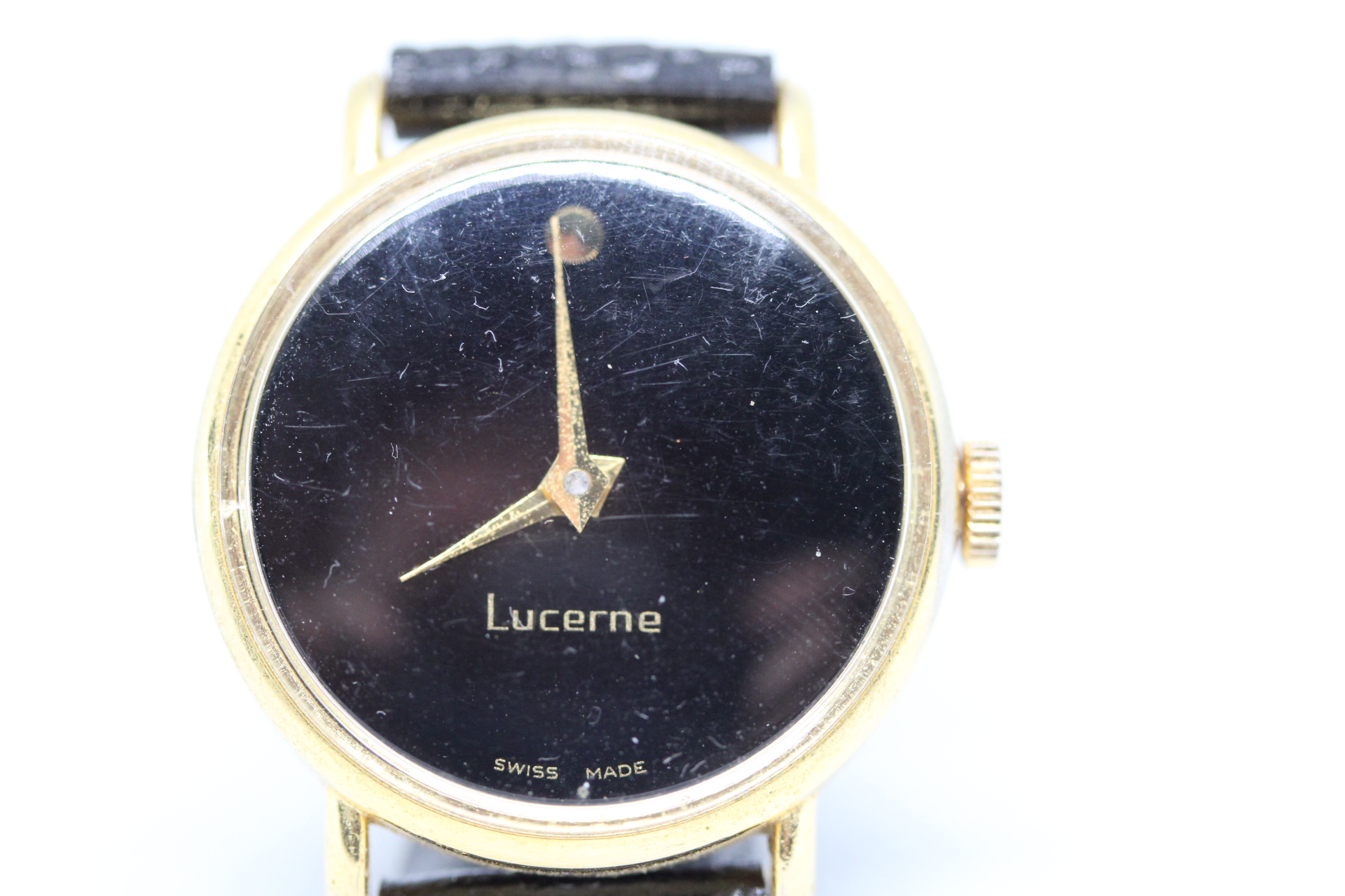 Ladies Lucerne Swiss Made Mechanical Winding Fob/ Pendant Watch.