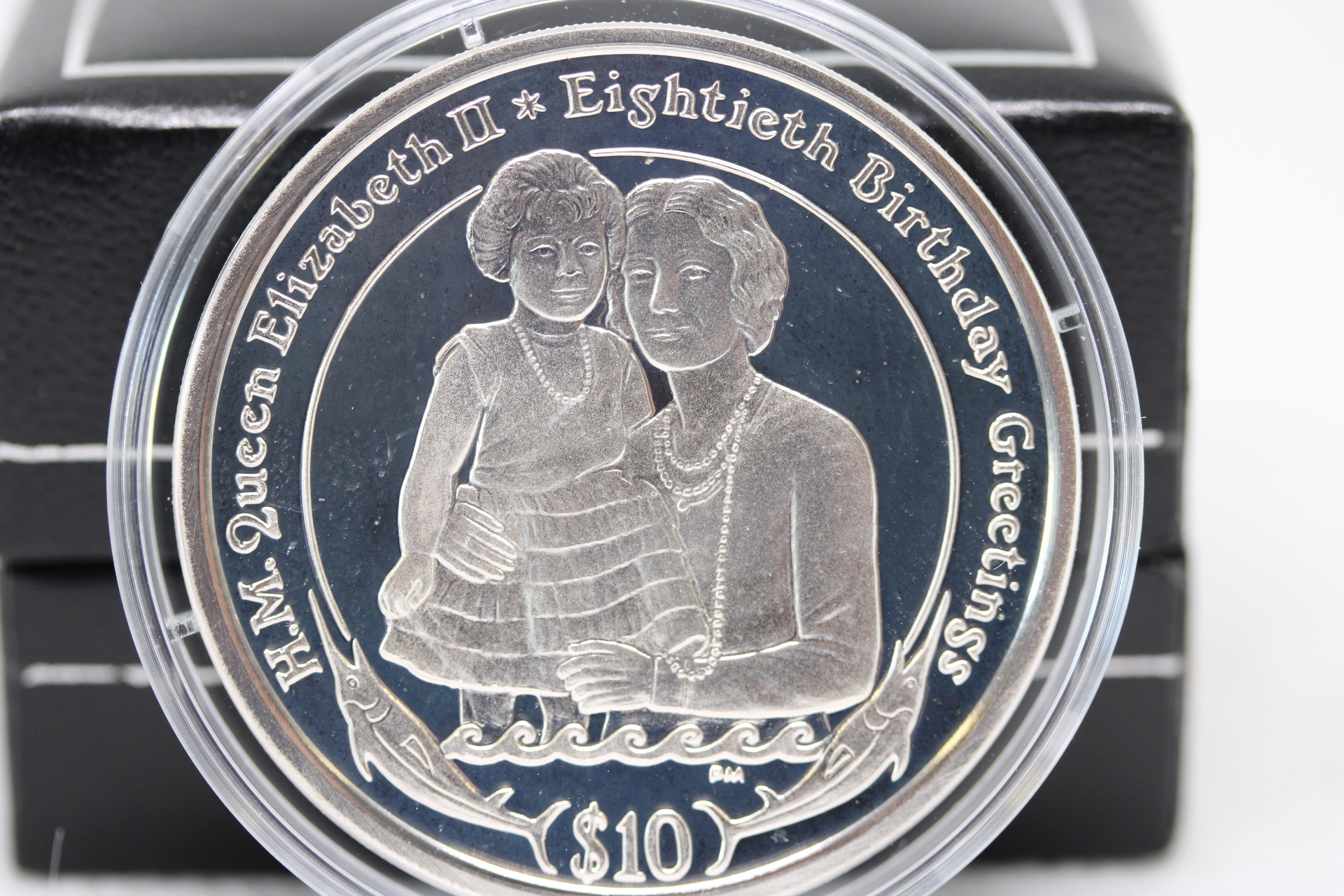 2006 The Princess Elizabeth and mother silver proof coin