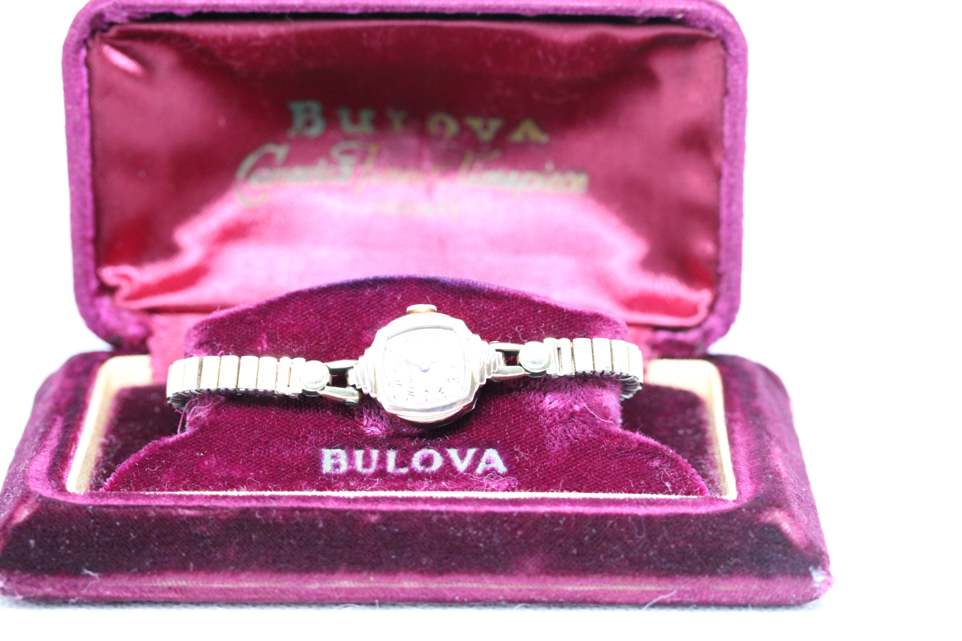 Vintage Bulova ladies watch with possible gold case