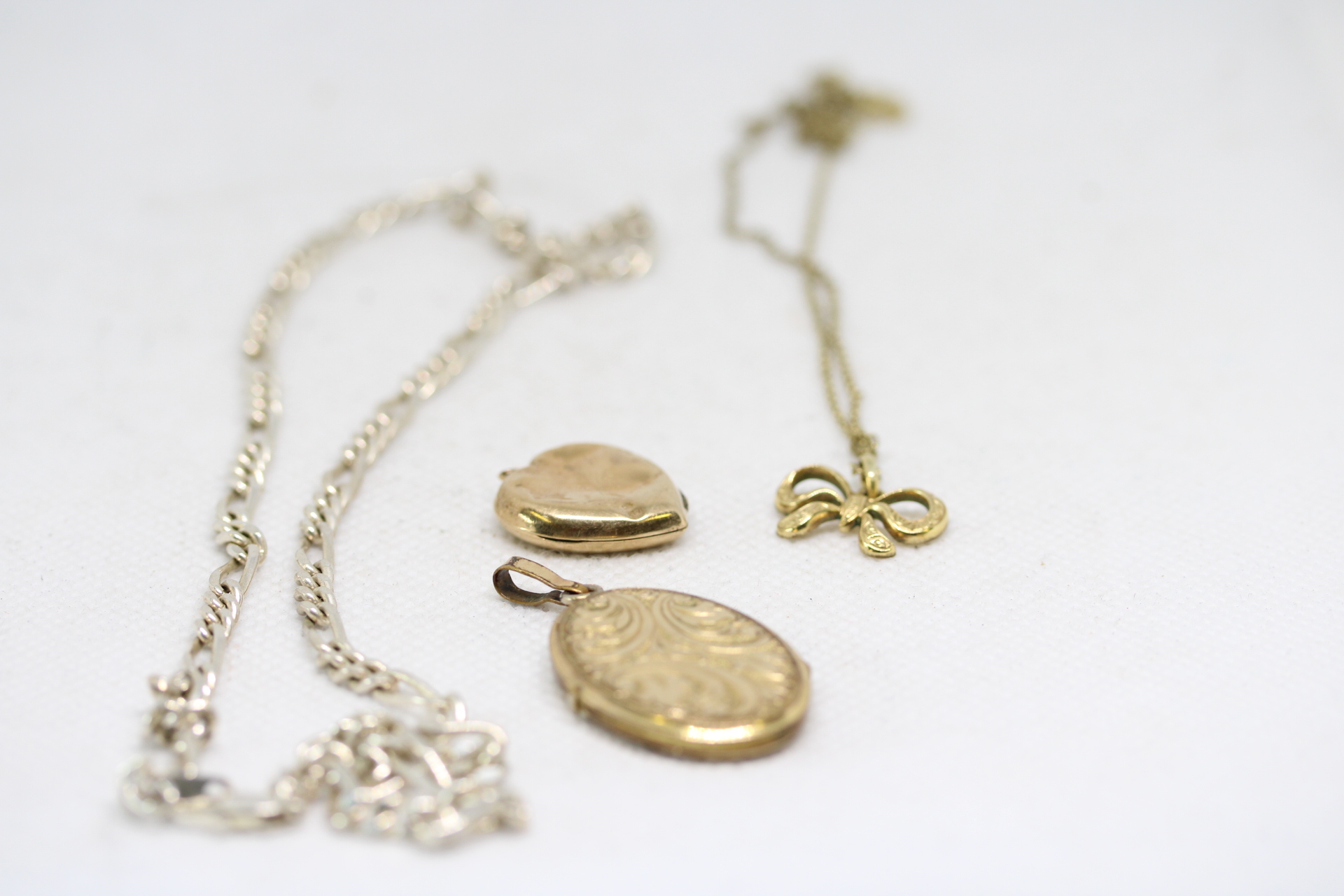 Collection of plated jewellery