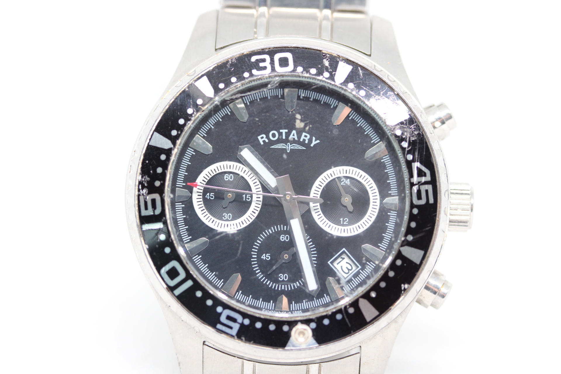 Rotary wristwatch