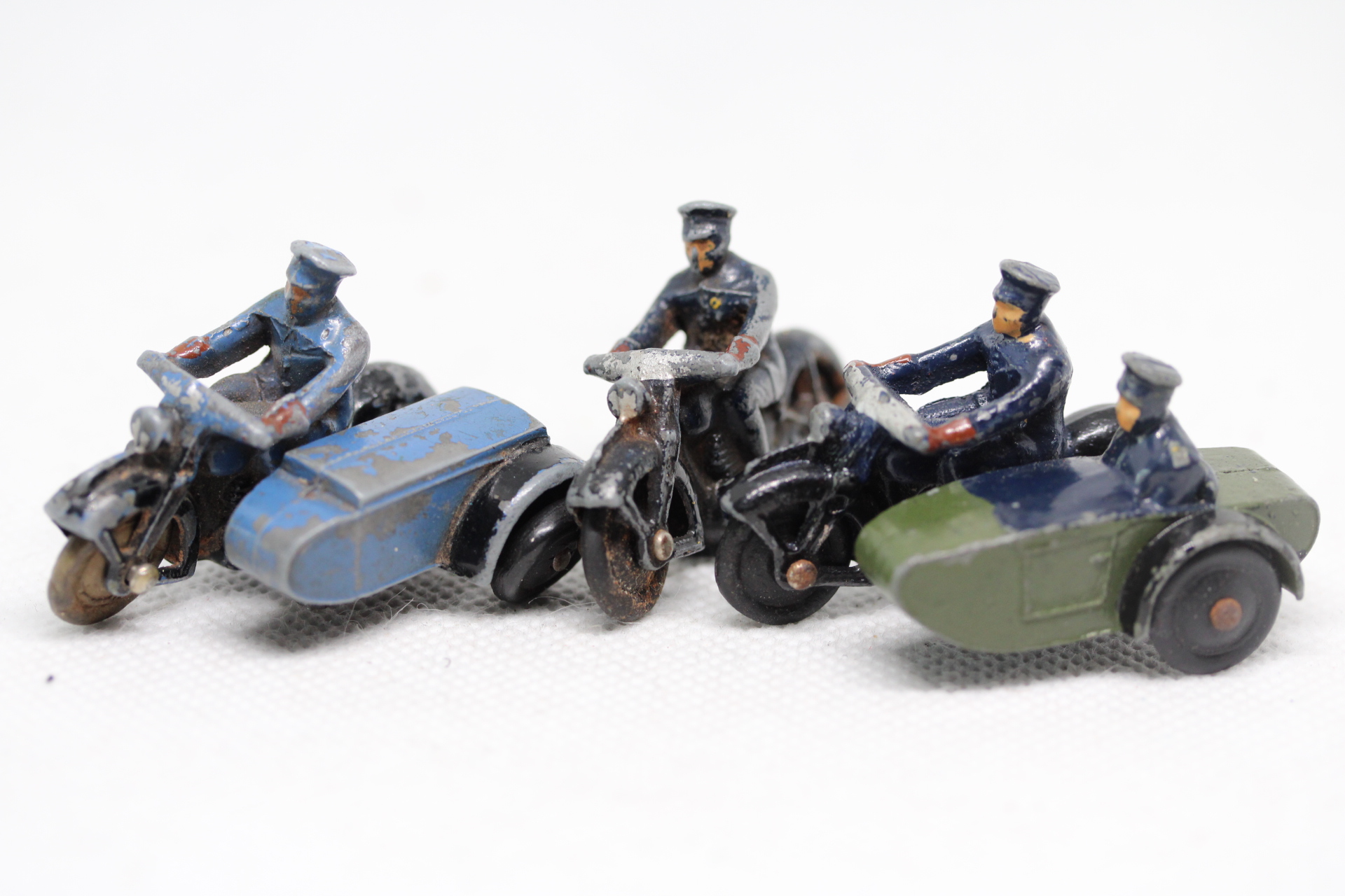 Dinky Toys diecast Police Motorcycle Patrol, 42B