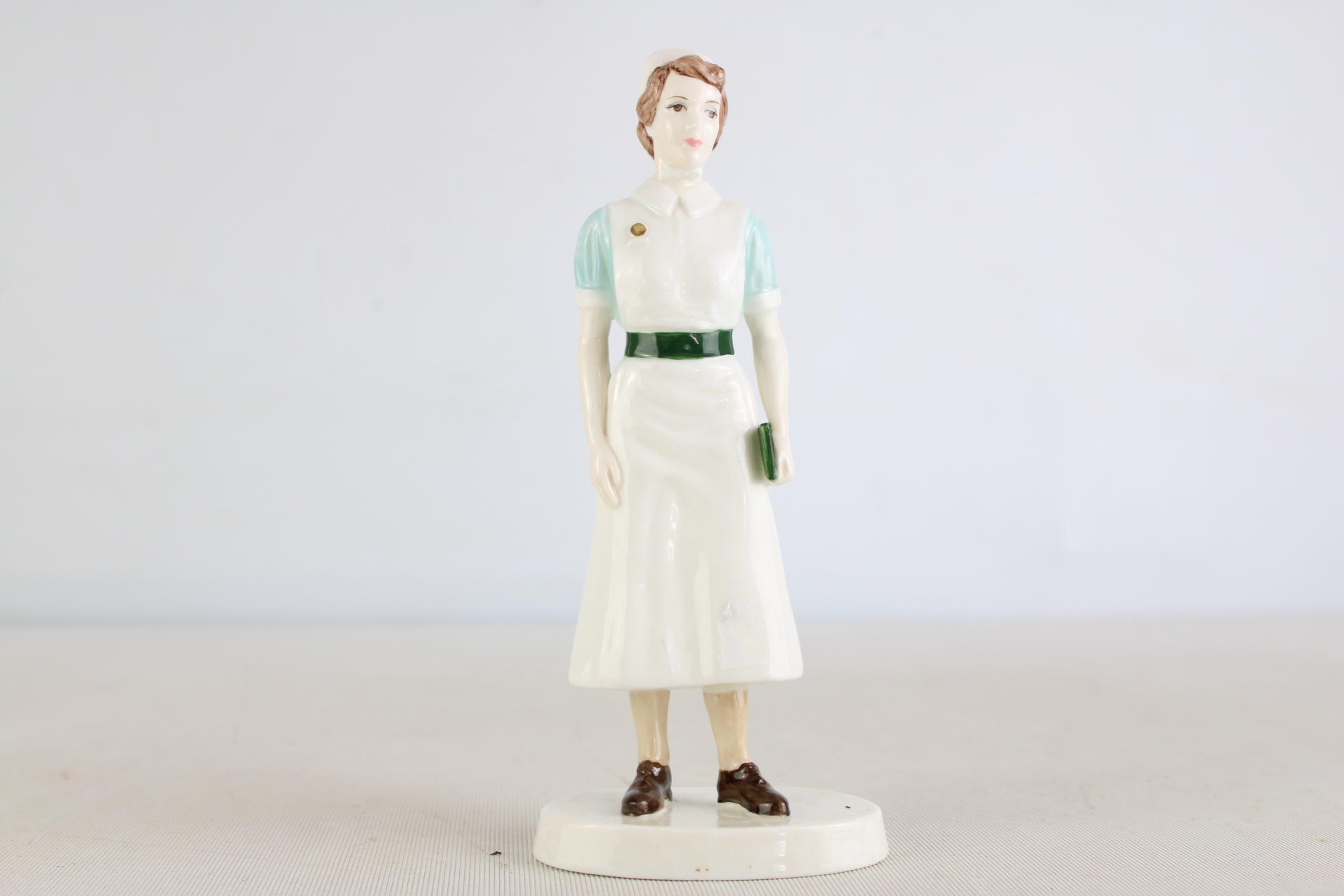 Coalport Bone China Figurine Staff Nurse Manchester Royal Infirmary Limited Edition