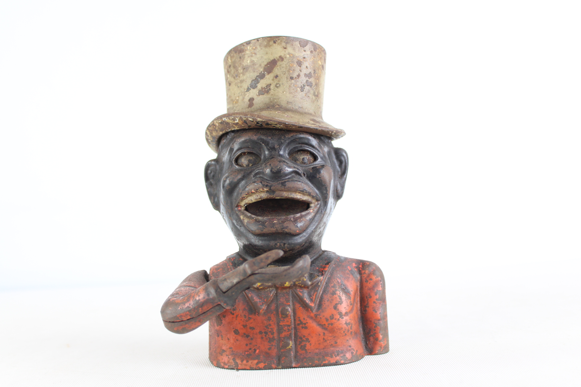 Shepard Hardware Co. Jolly Top Hat Mechanical Bank