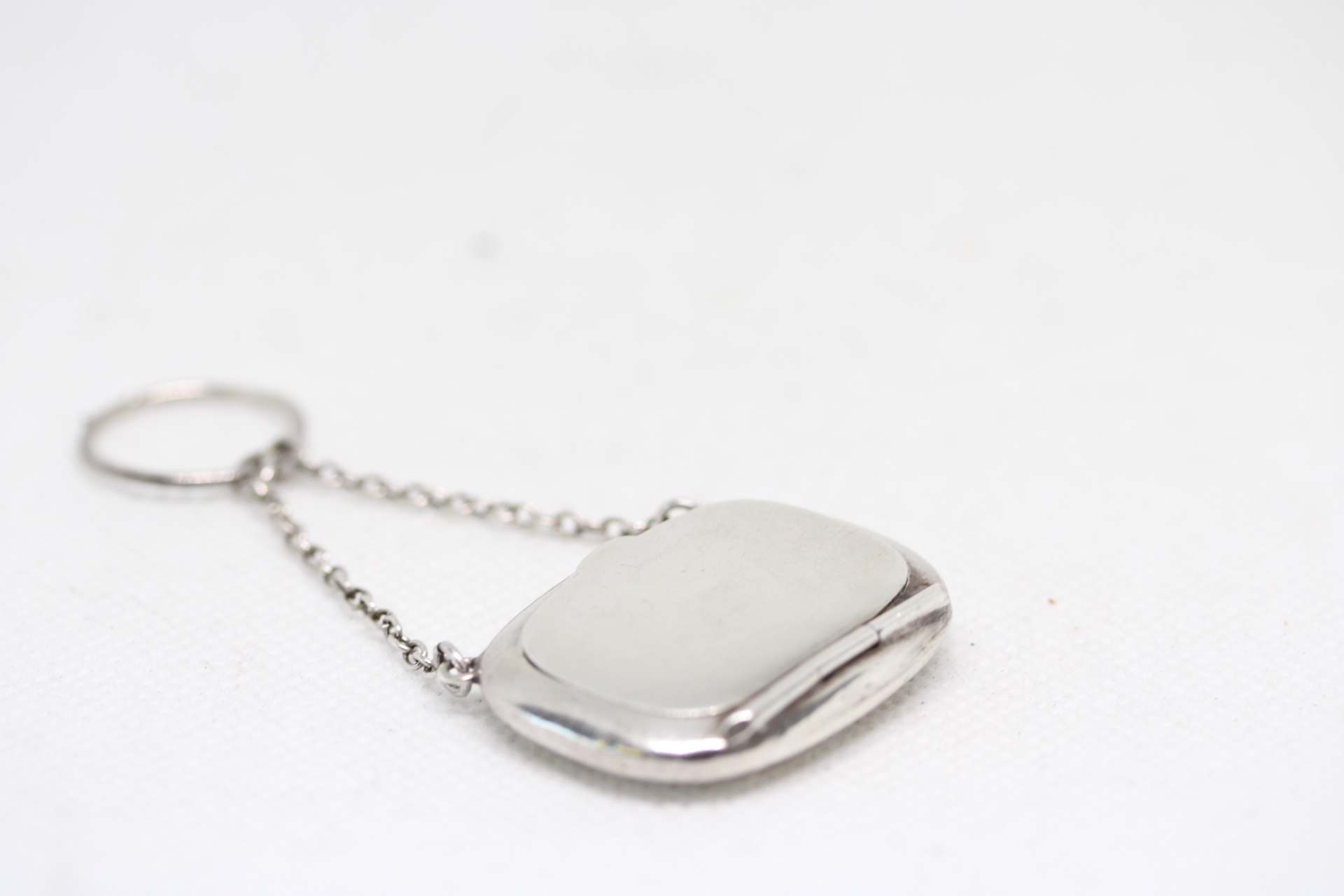 Silver Chatelaine pill box Adie & Lovekin Ltd Birmingham 1917