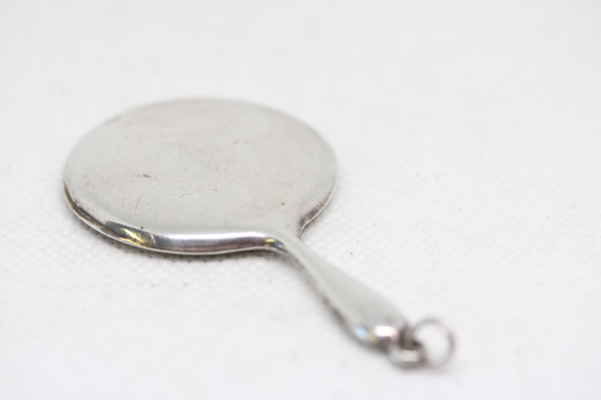 Silver pocket mirror