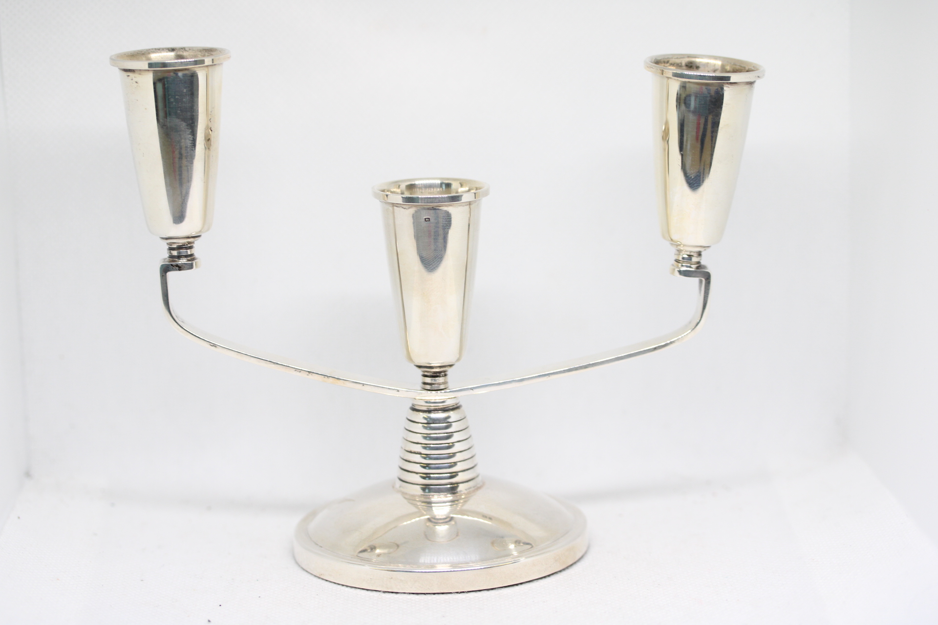 Silver candelabra David Lawrence Birmingham 1965