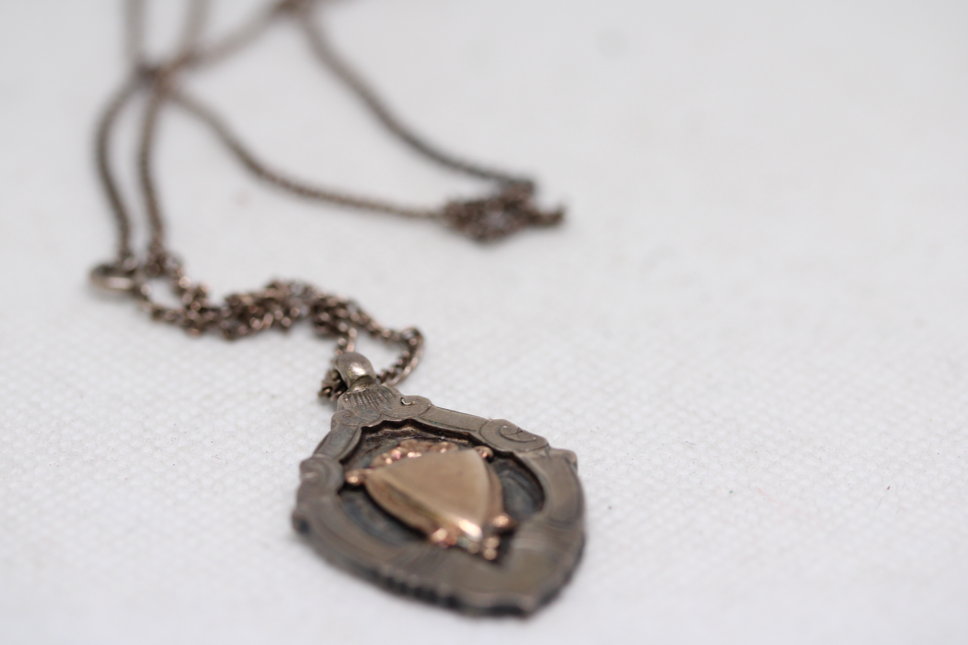 Silver chain & fob