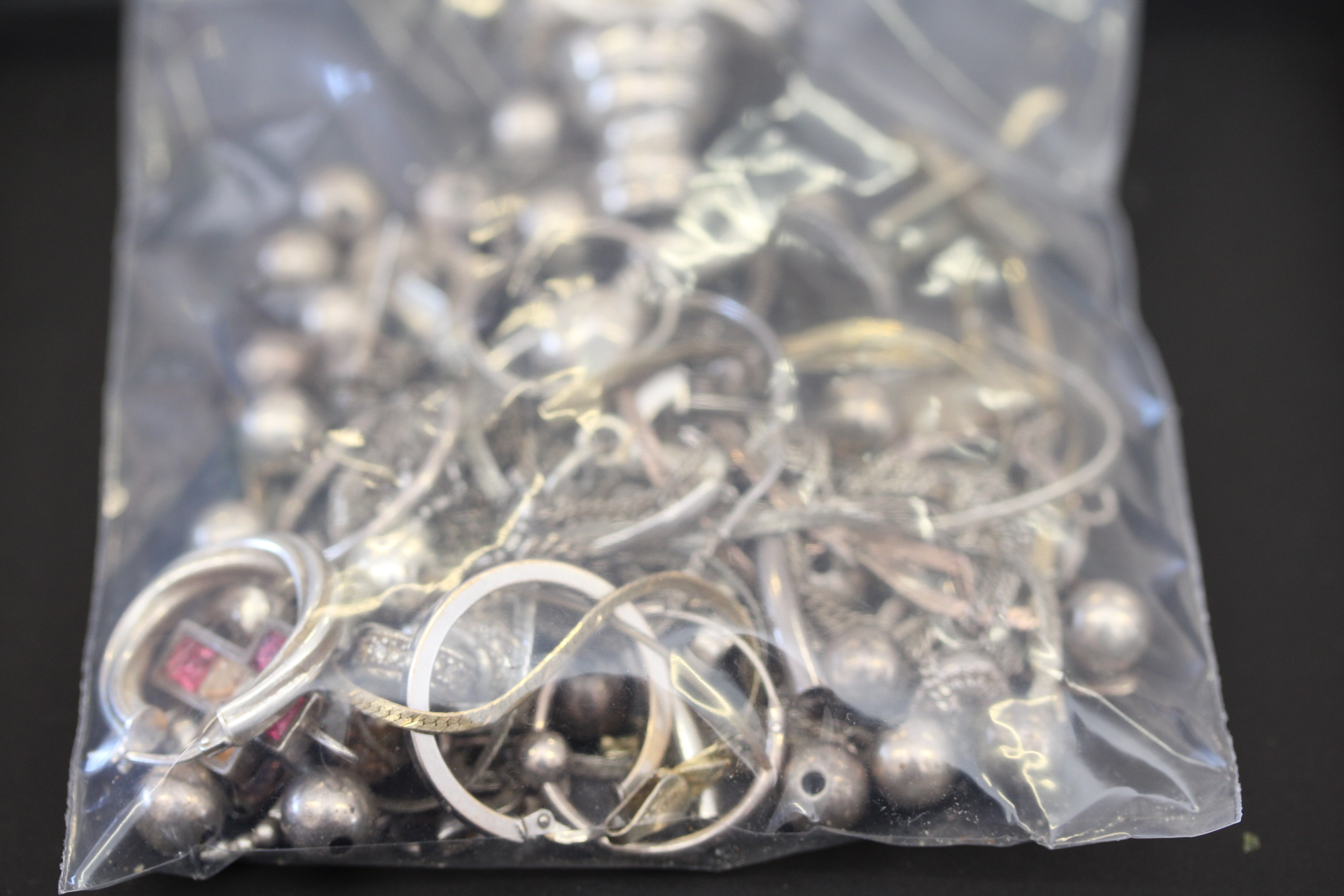 Bag of silver scrap 112g