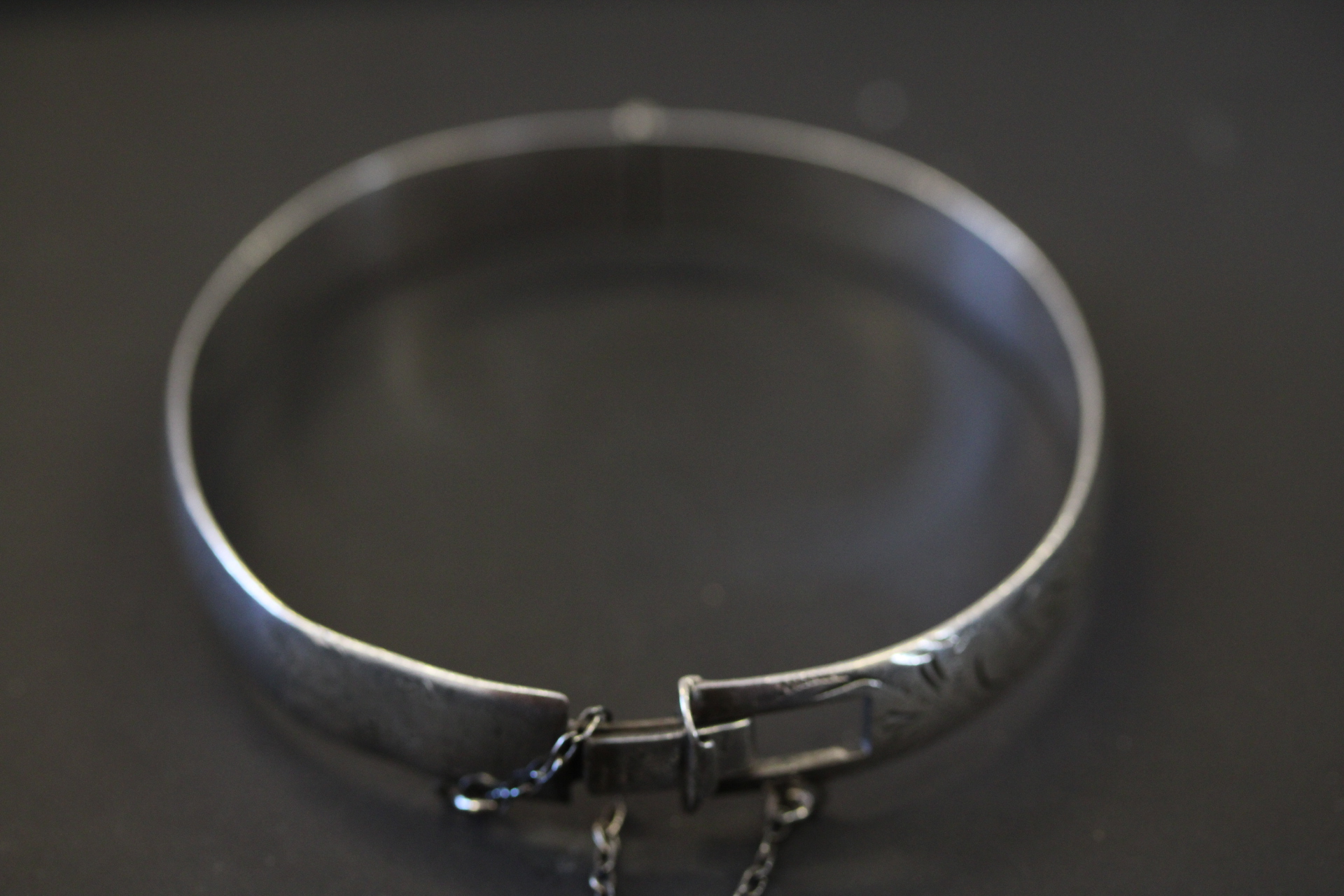 Silver bangle birmingham 29g