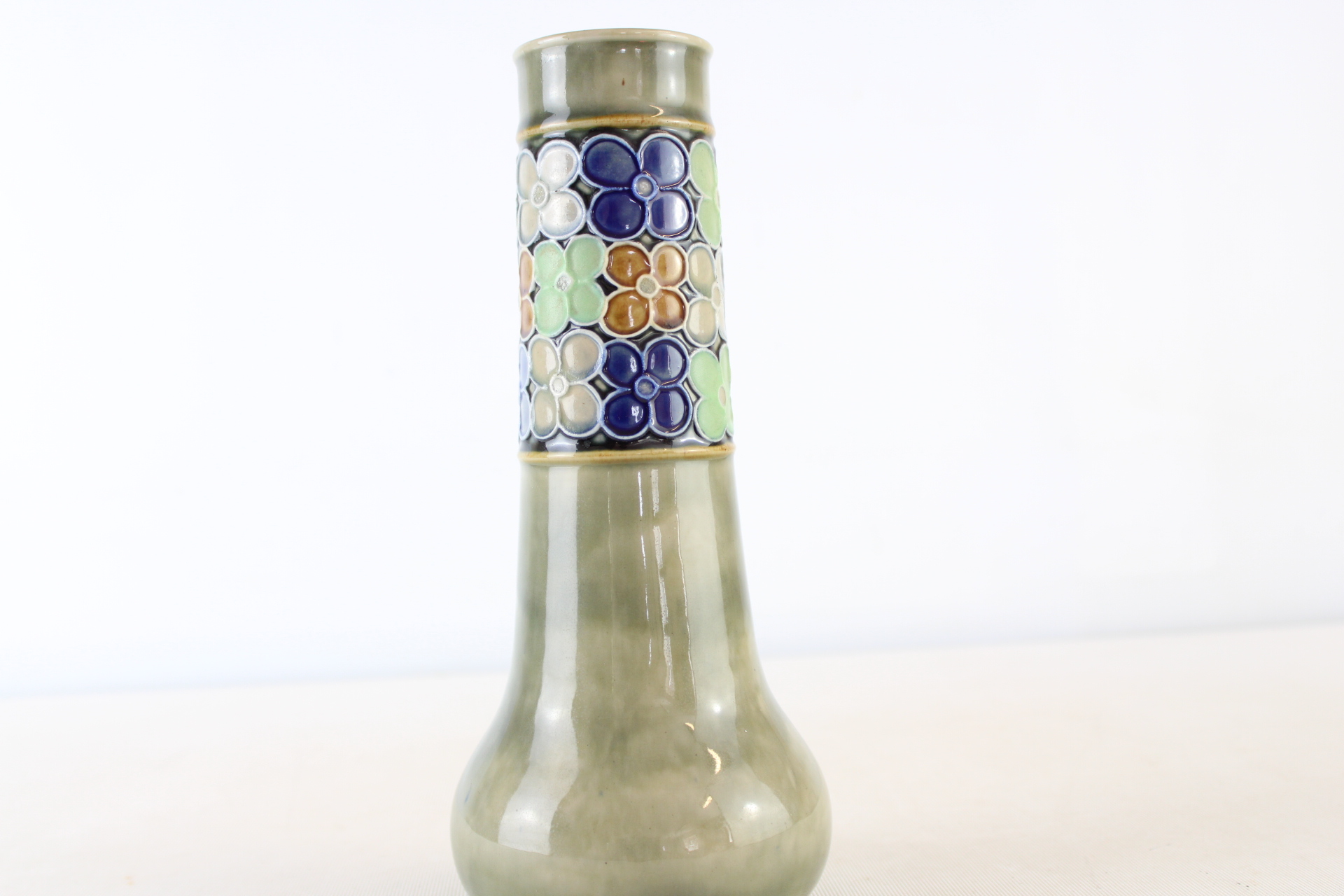 Royal Doulton Lambeth Stoneware Vase by Lily Partington Model 7735