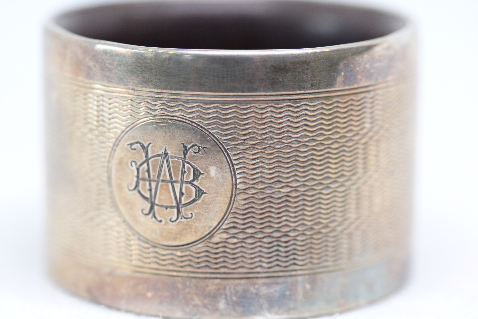 Silver napkin ring