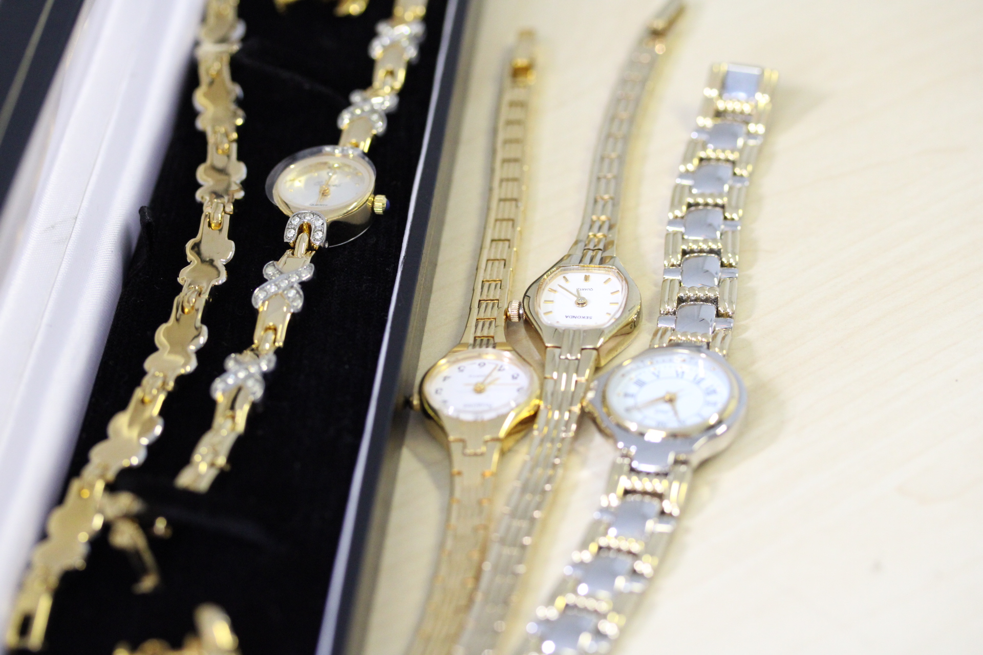 Collection of ladies fashion watches