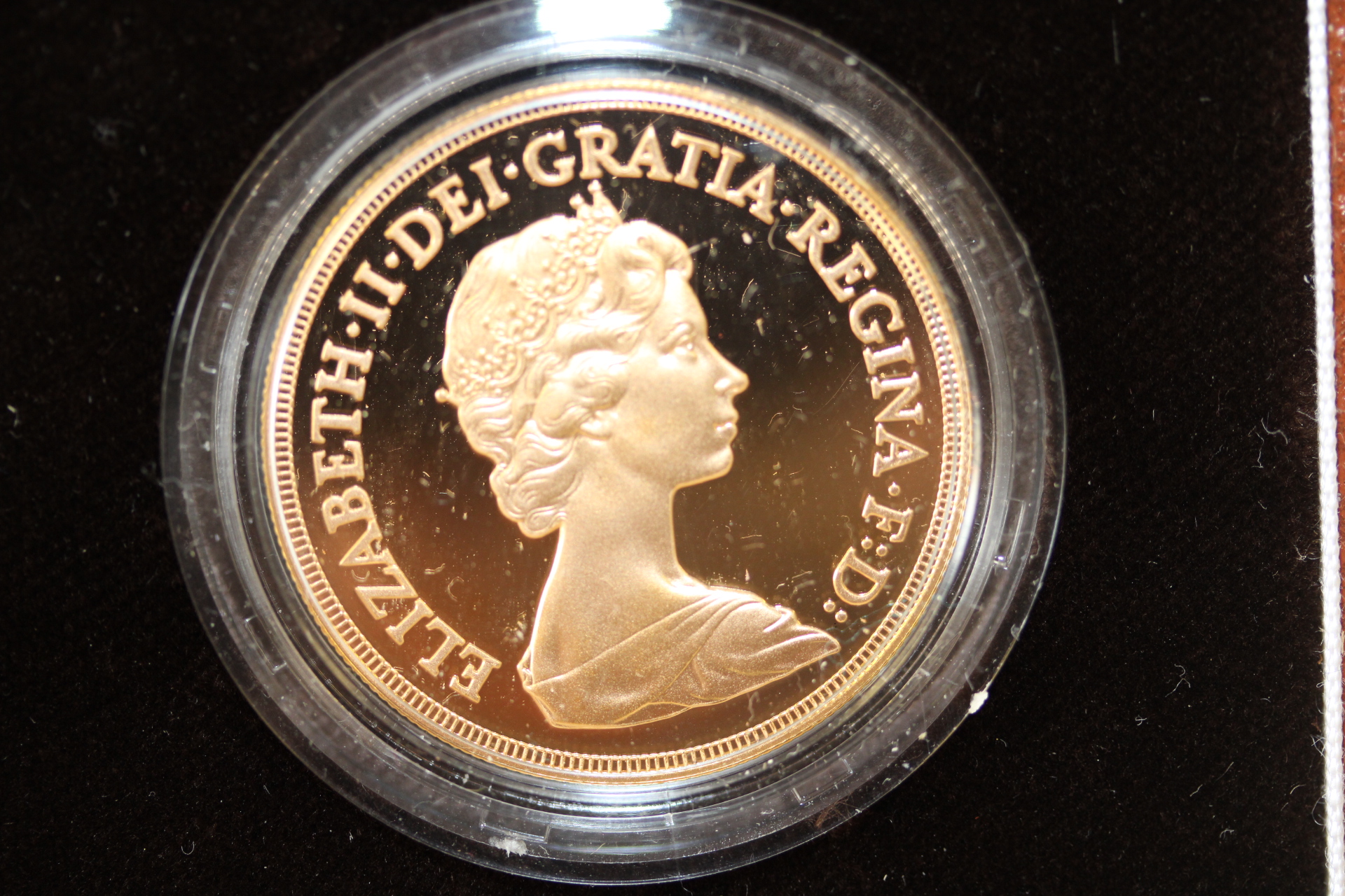 1981 UK Royal Mint Proof Gold Five Pound Coin -No viewing available
