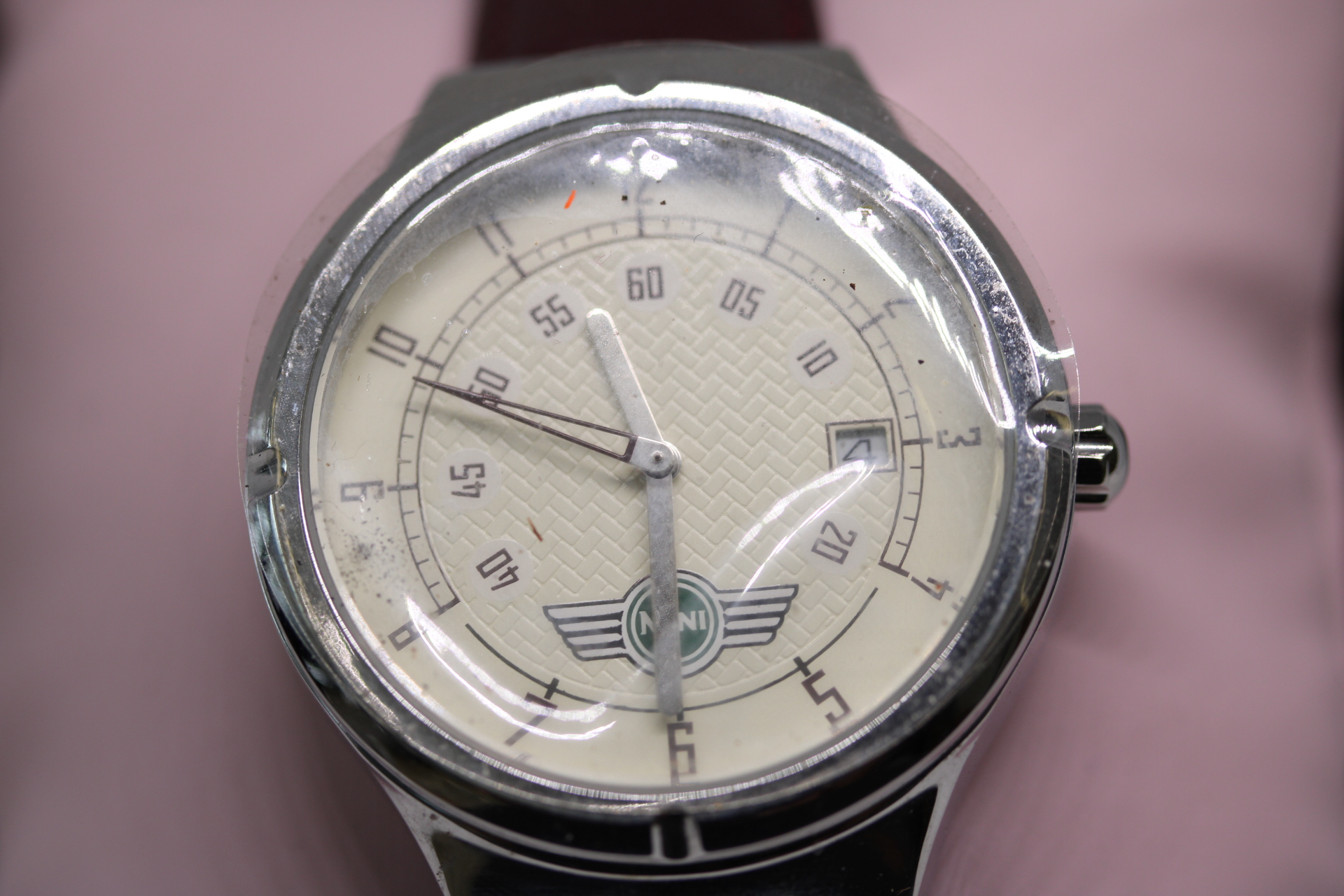 Mini world of cars wristwatch