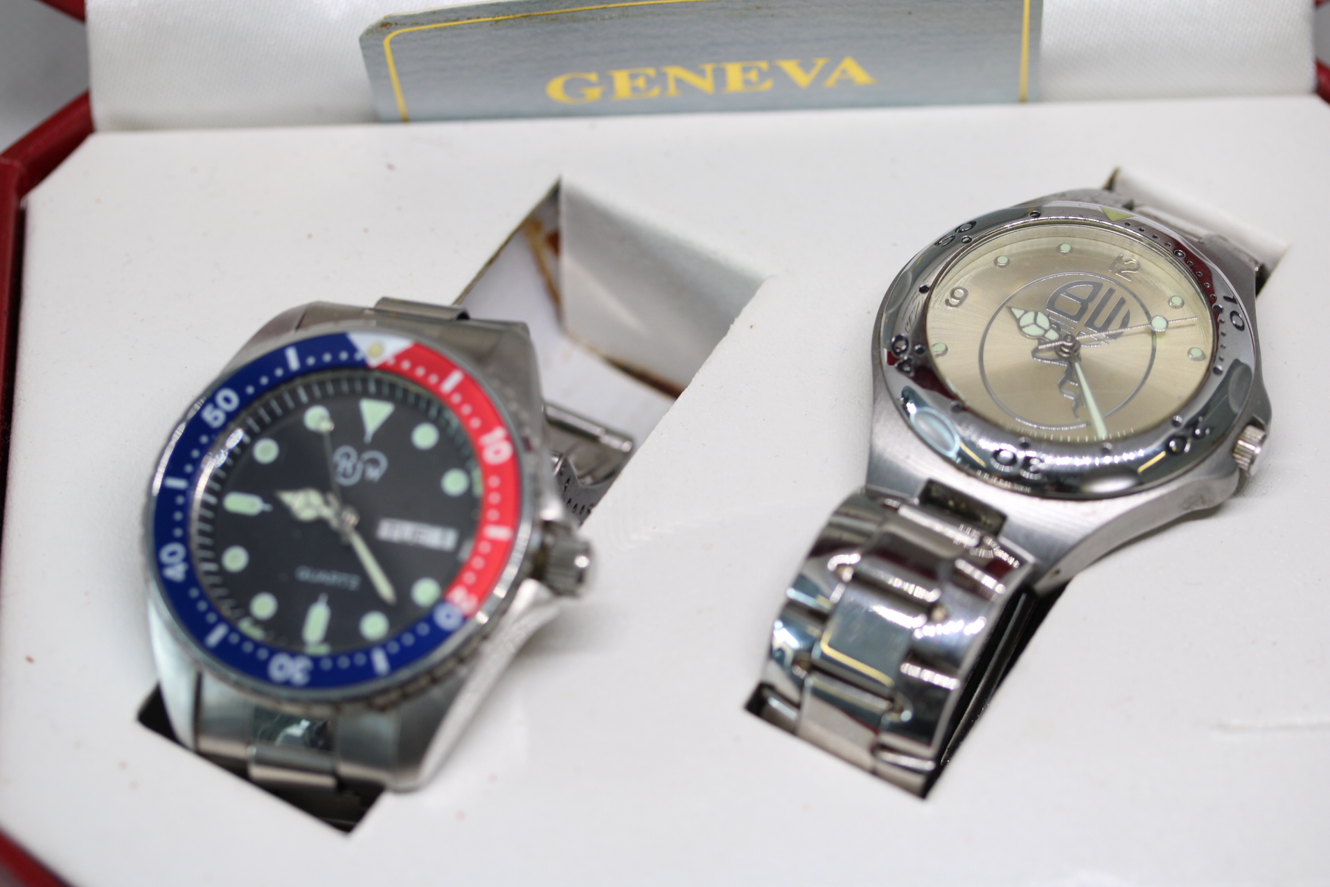 2x Gents Fashion wristwatches to include BWFC