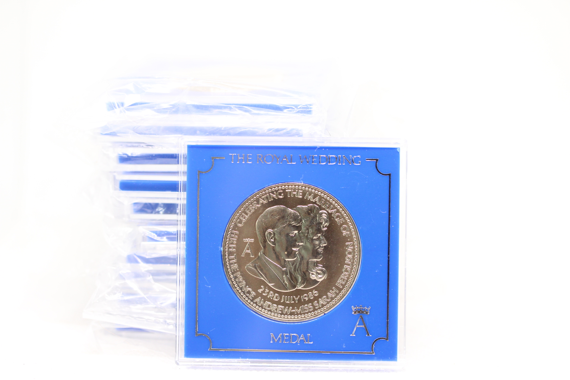 13x The royal wedding medals