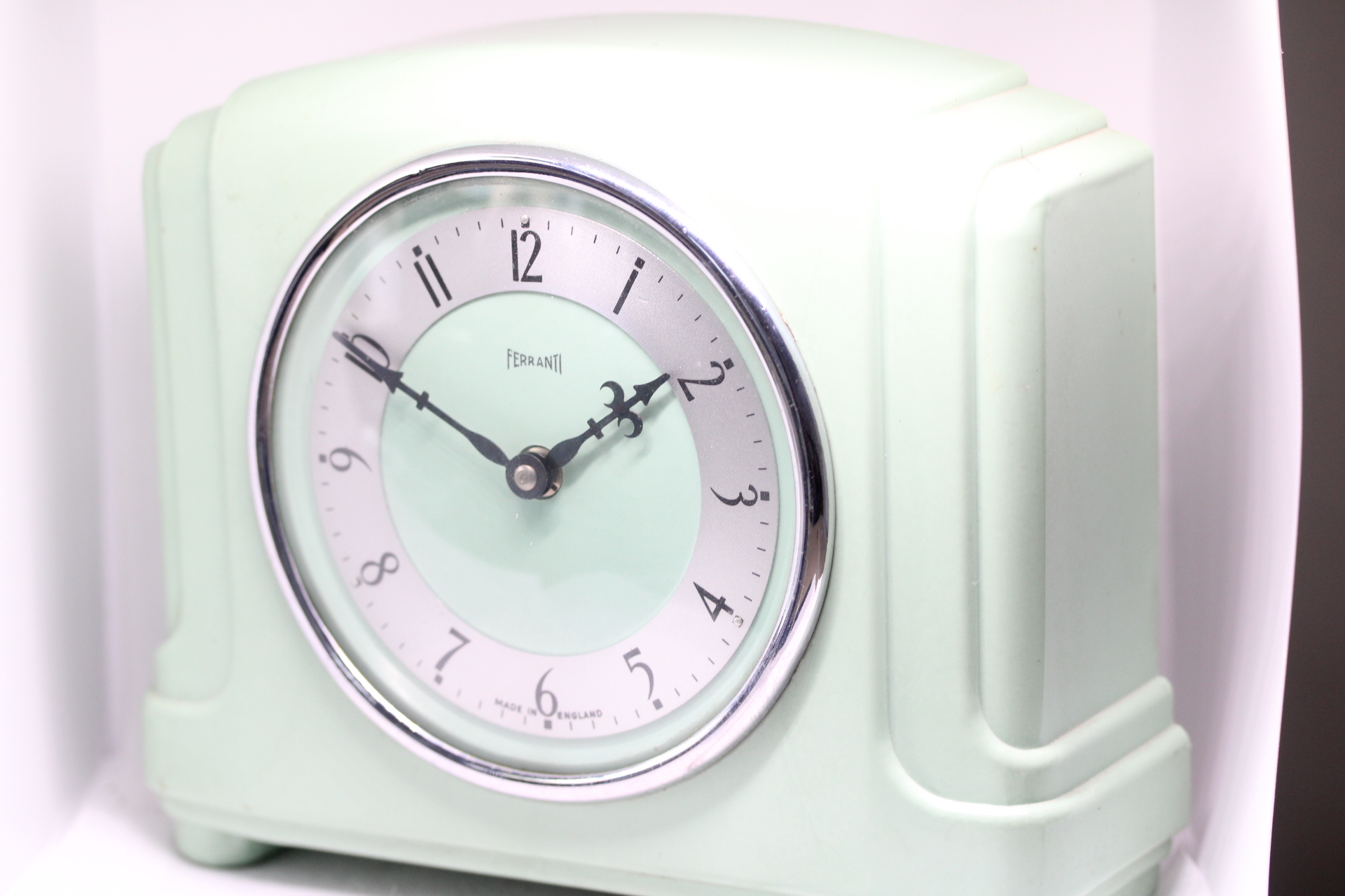 Ferranti art deco electric mantle clock
