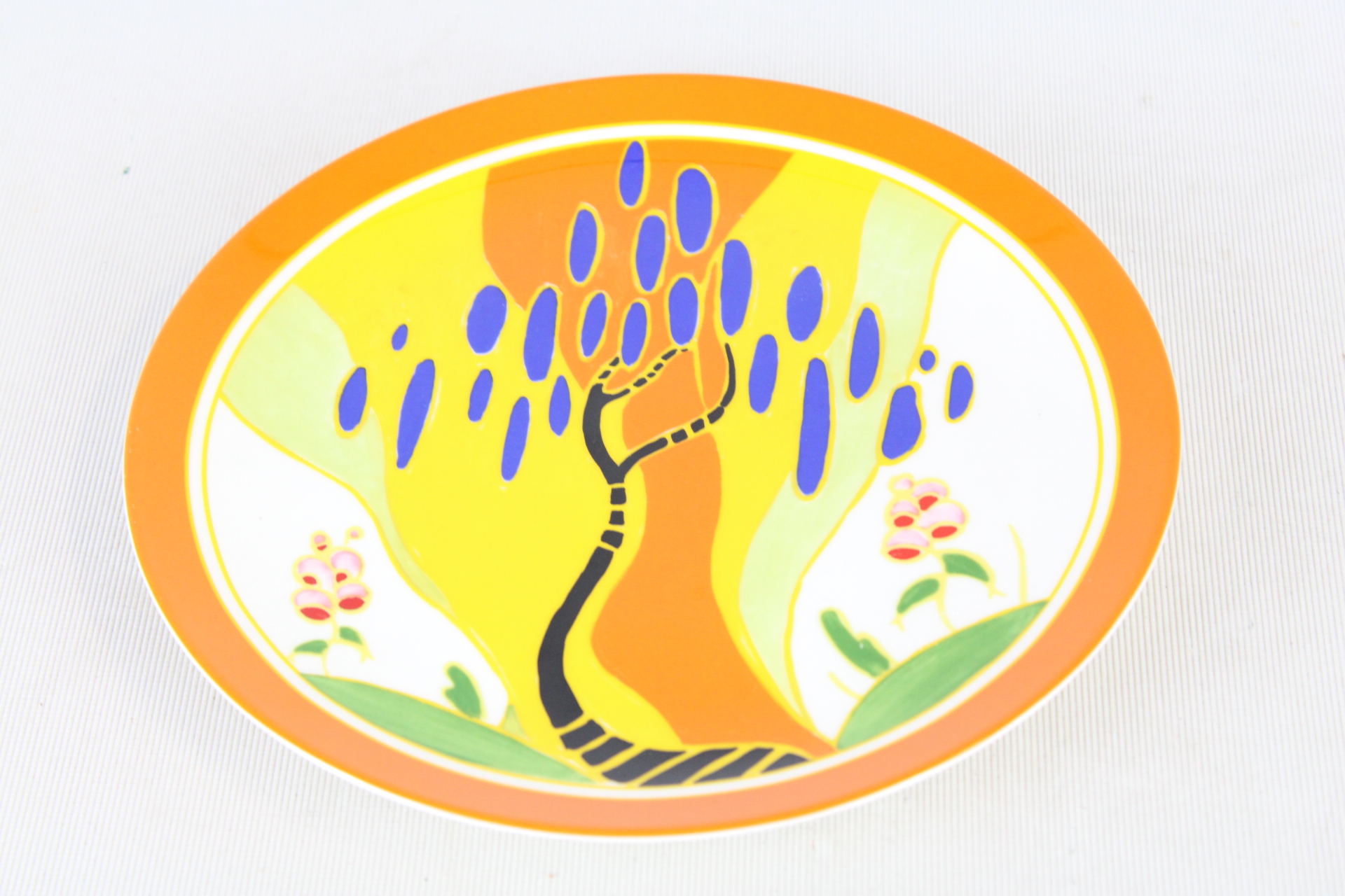 Wedgwood Clarice Cliff limited edition plate windbells