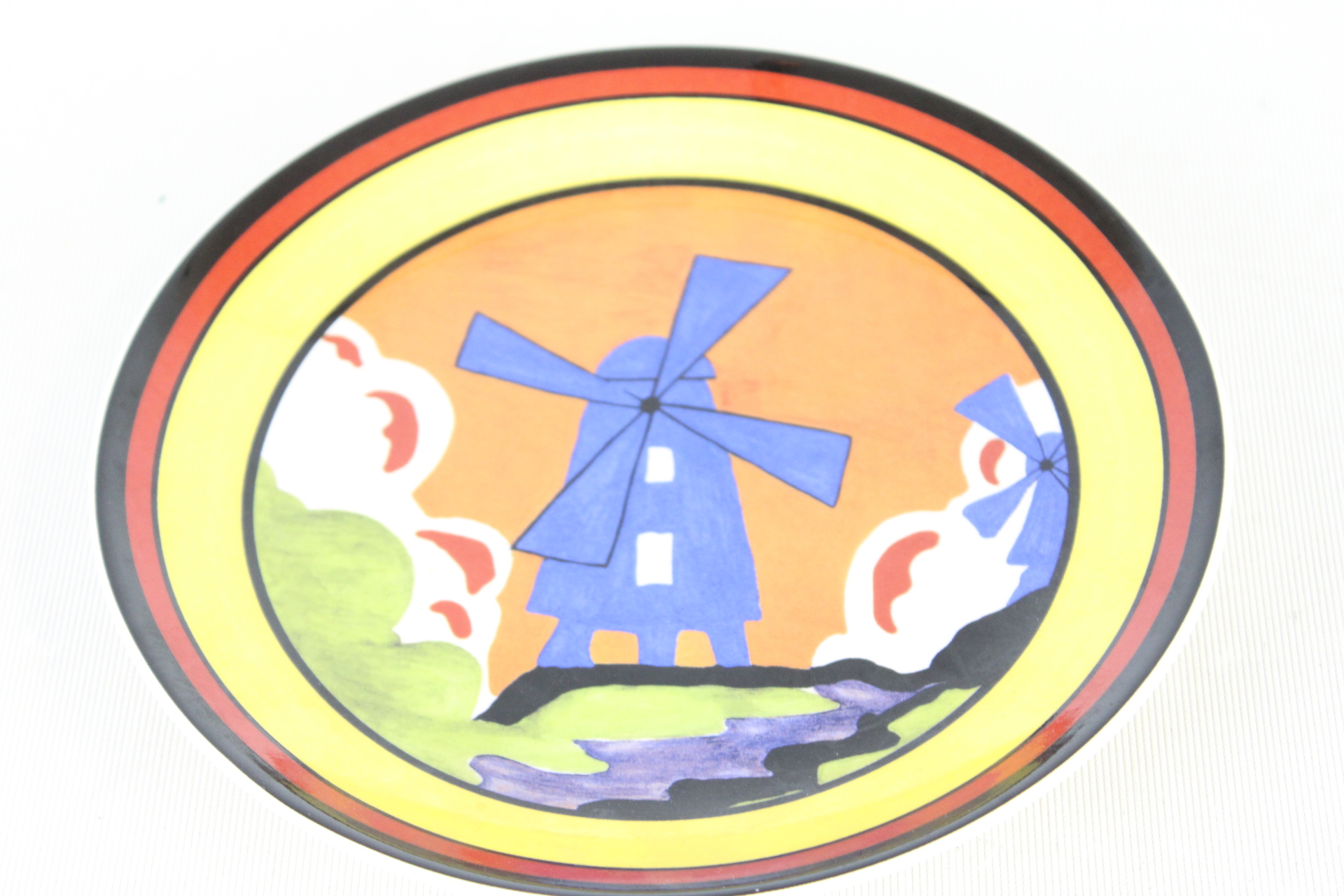 Wedgwood Clarice Cliff limited edition plate windmill