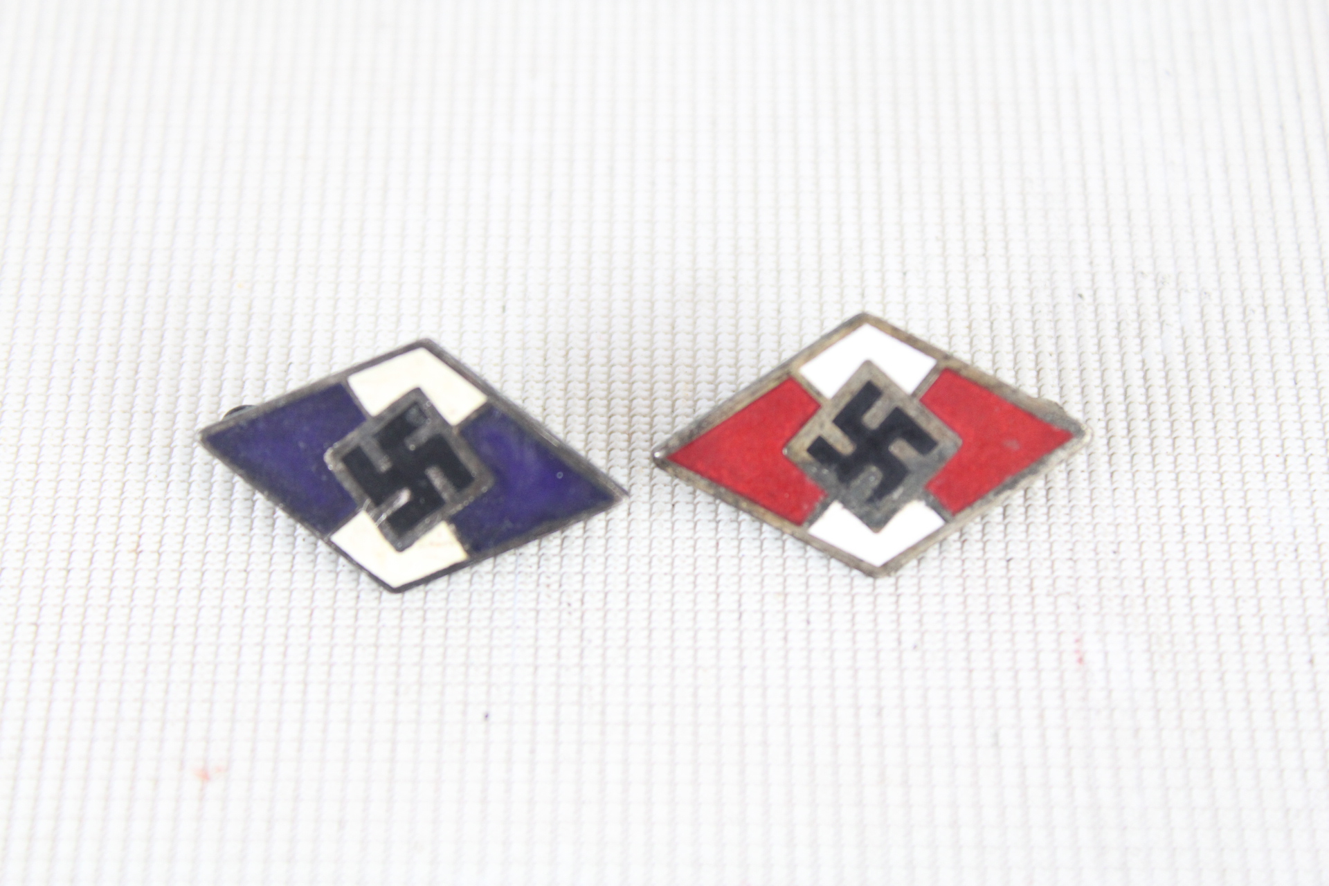 2 German badges